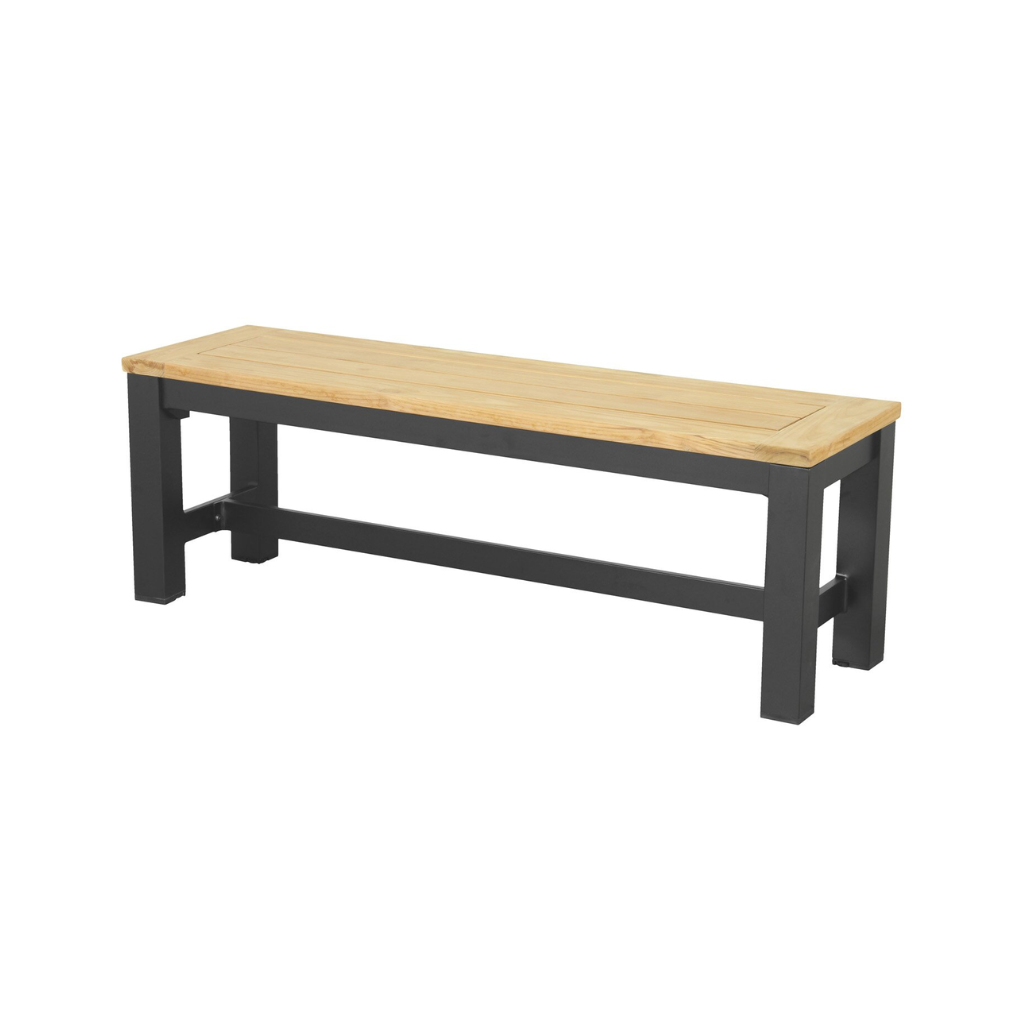 Royal Seasons Bank Madeira Antraciet 138 x 42 x 47 cm