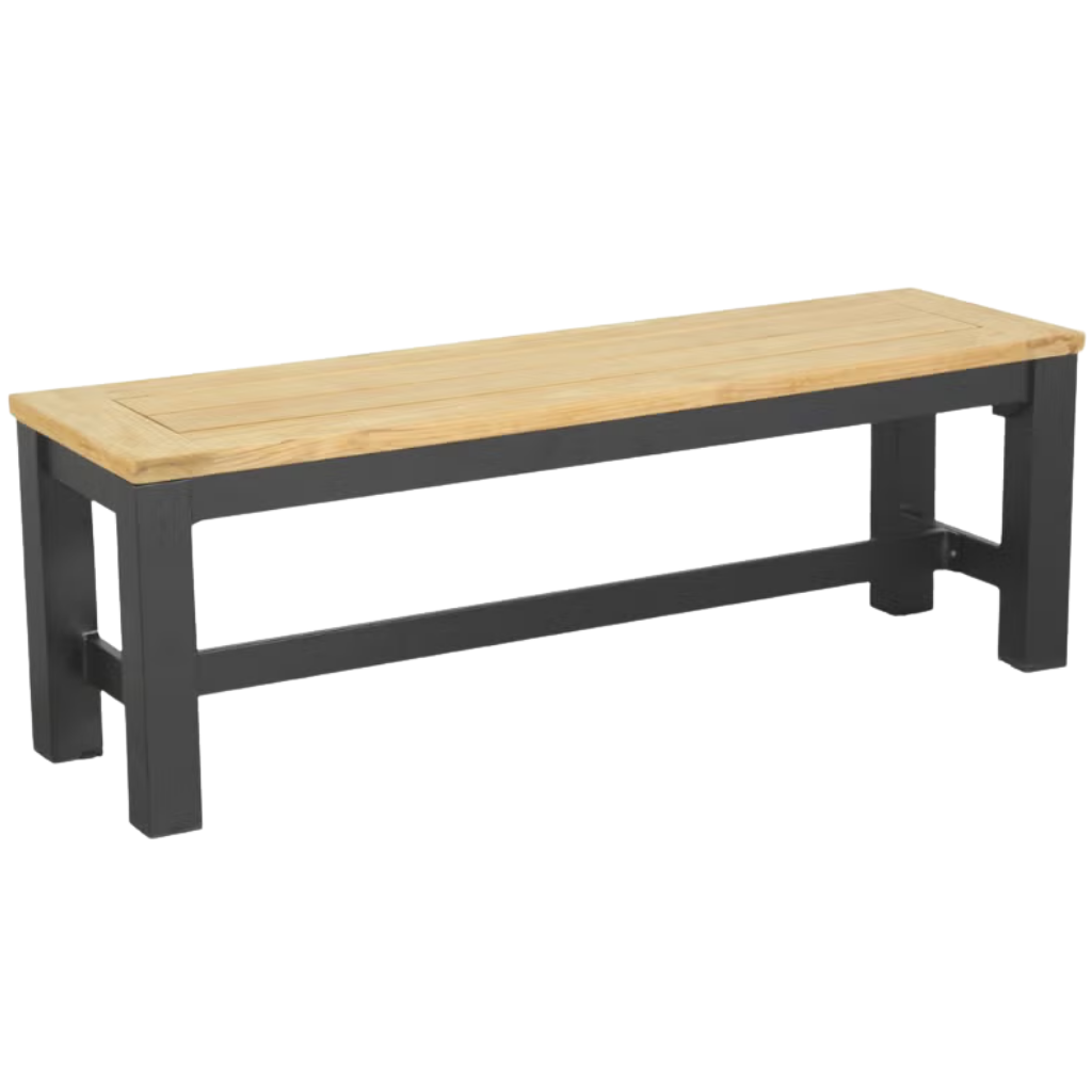 Royal Seasons Bank Madeira Antraciet 138 x 42 x 47 cm