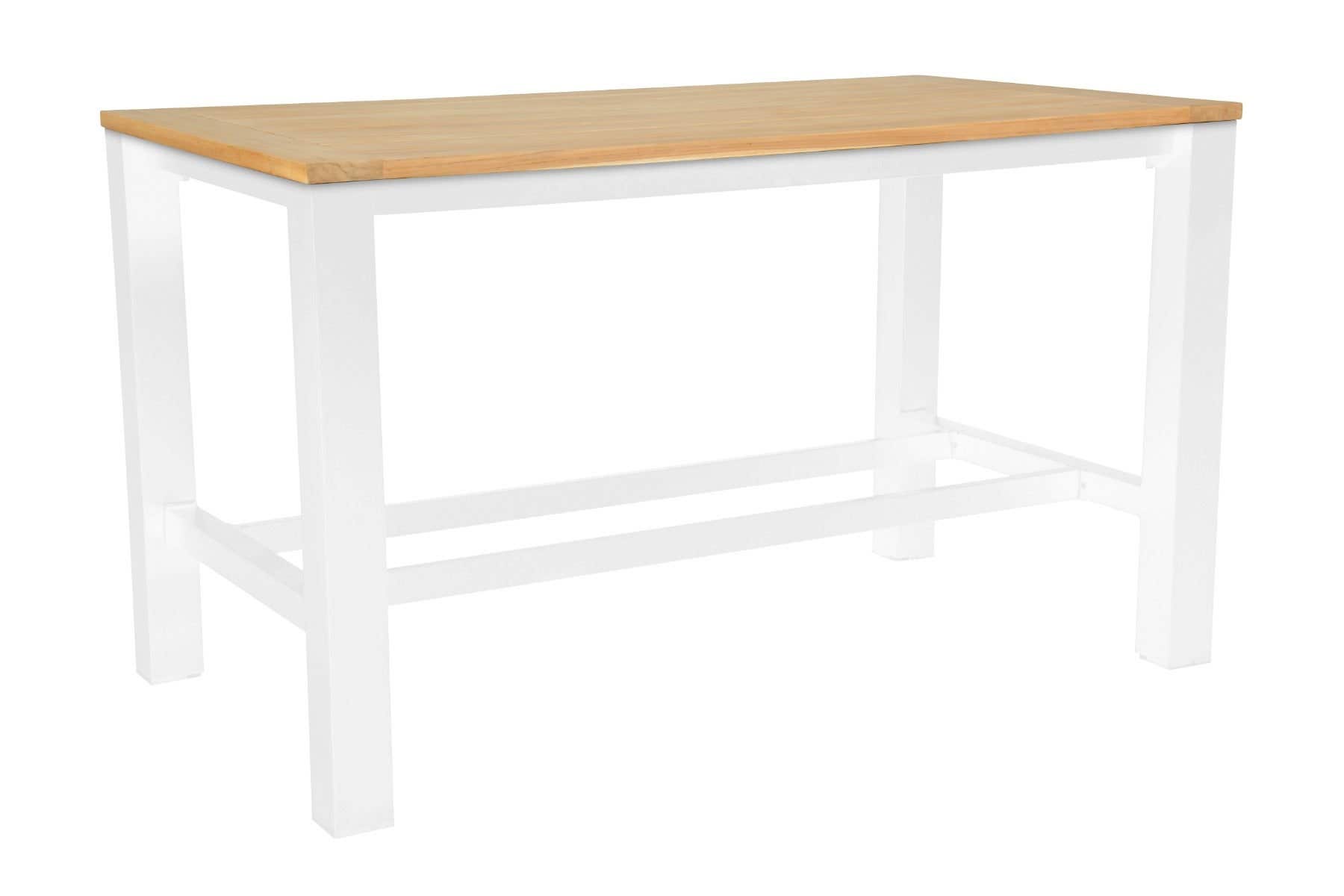 Royal Seasons Bartafel Rivièra Wit 180 x 90 x 105 cm