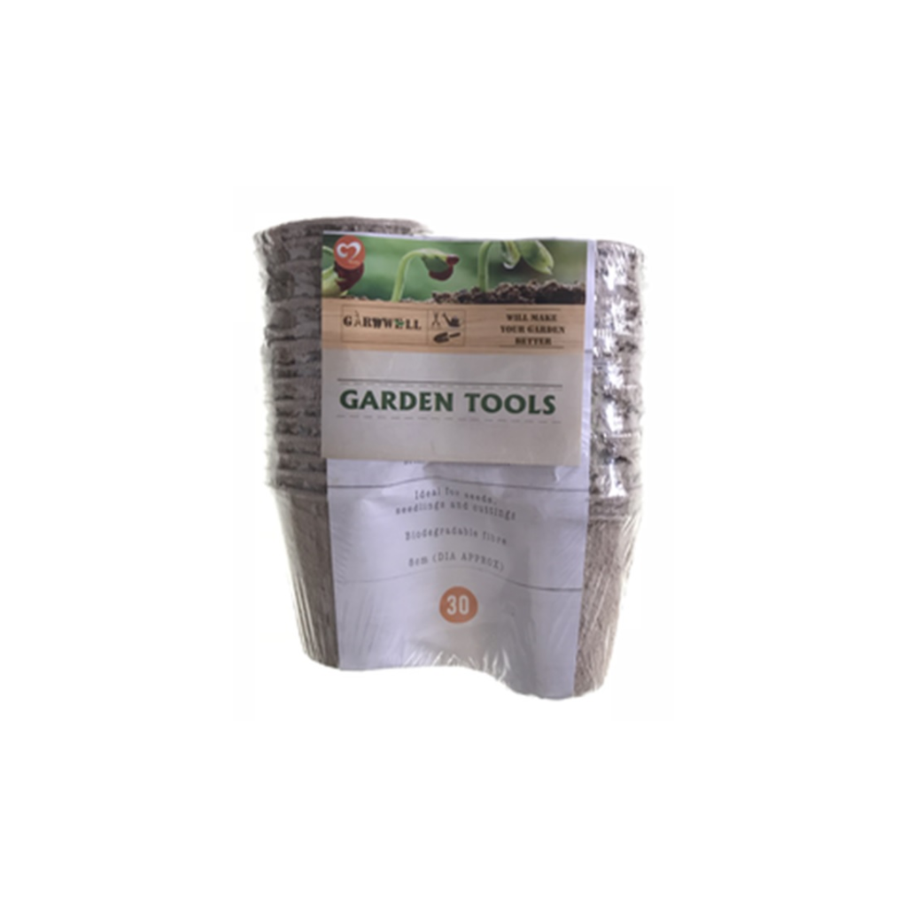 Kweekpotjes Bio 7.6 x 8 cm | 30 stuks