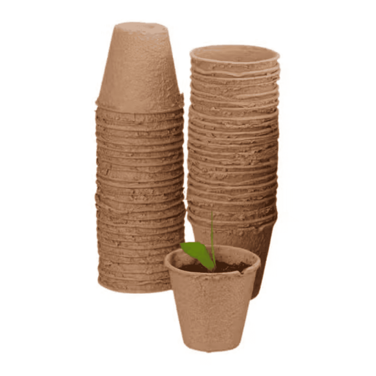 Kweekpotjes Bio 7.6 x 8 cm | 30 stuks