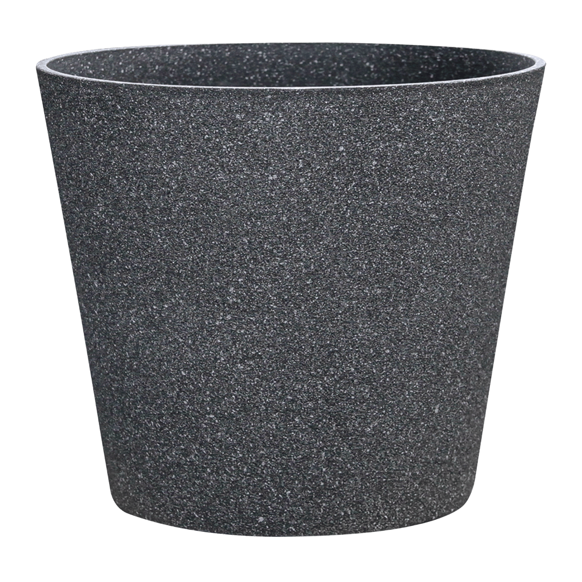 De Bosrand Pot Kunststof Mediterranean Black 50 x 44.5 cm