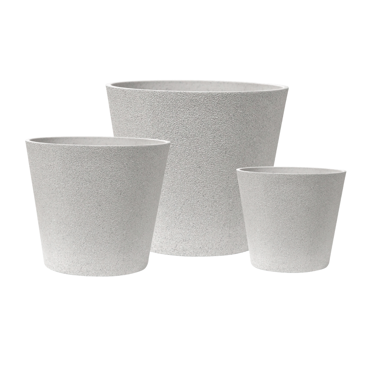 De Bosrand Pot Kunststof Mediterranean Beige 40 x 35.5 cm