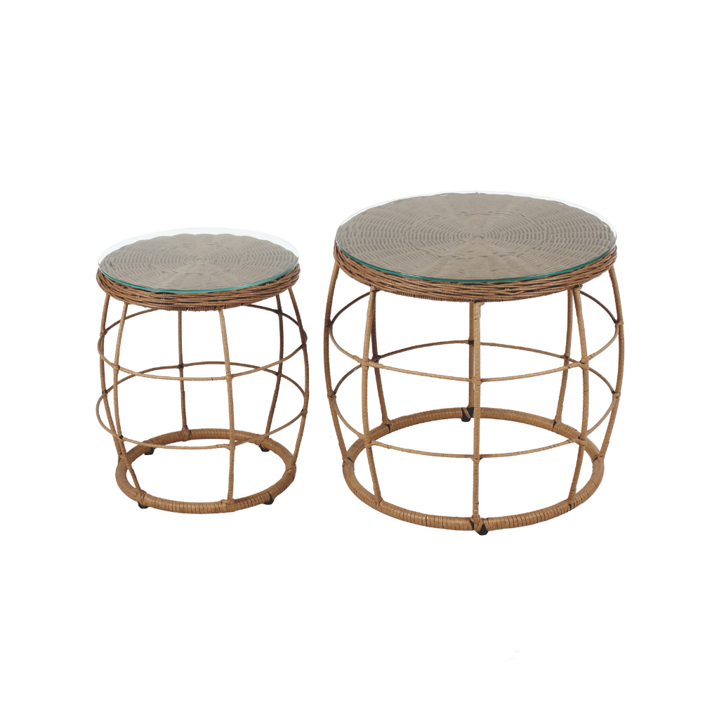 Ease up Sidetable Cocoon Beige 41/53 x 44/46 cm