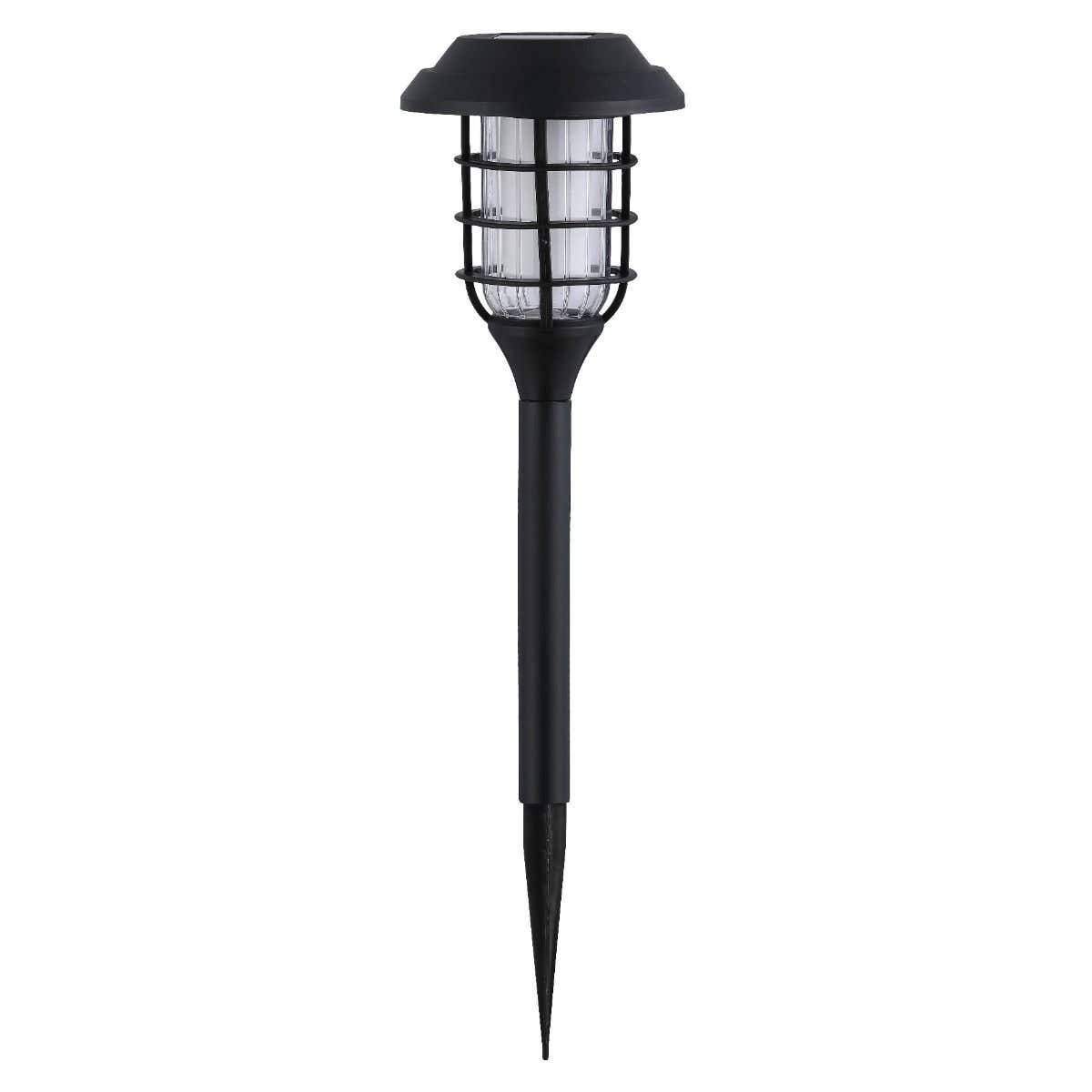 De Bosrand Solar Steker Lantaarn Zwart 12 x 41 cm