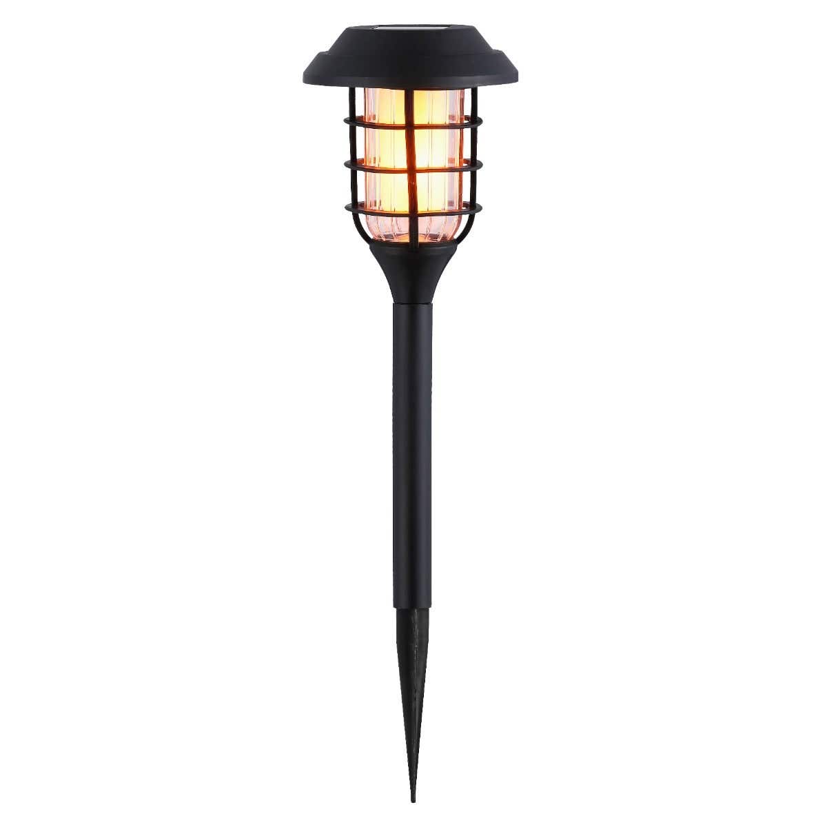 De Bosrand Solar Steker Lantaarn Zwart 12 x 41 cm