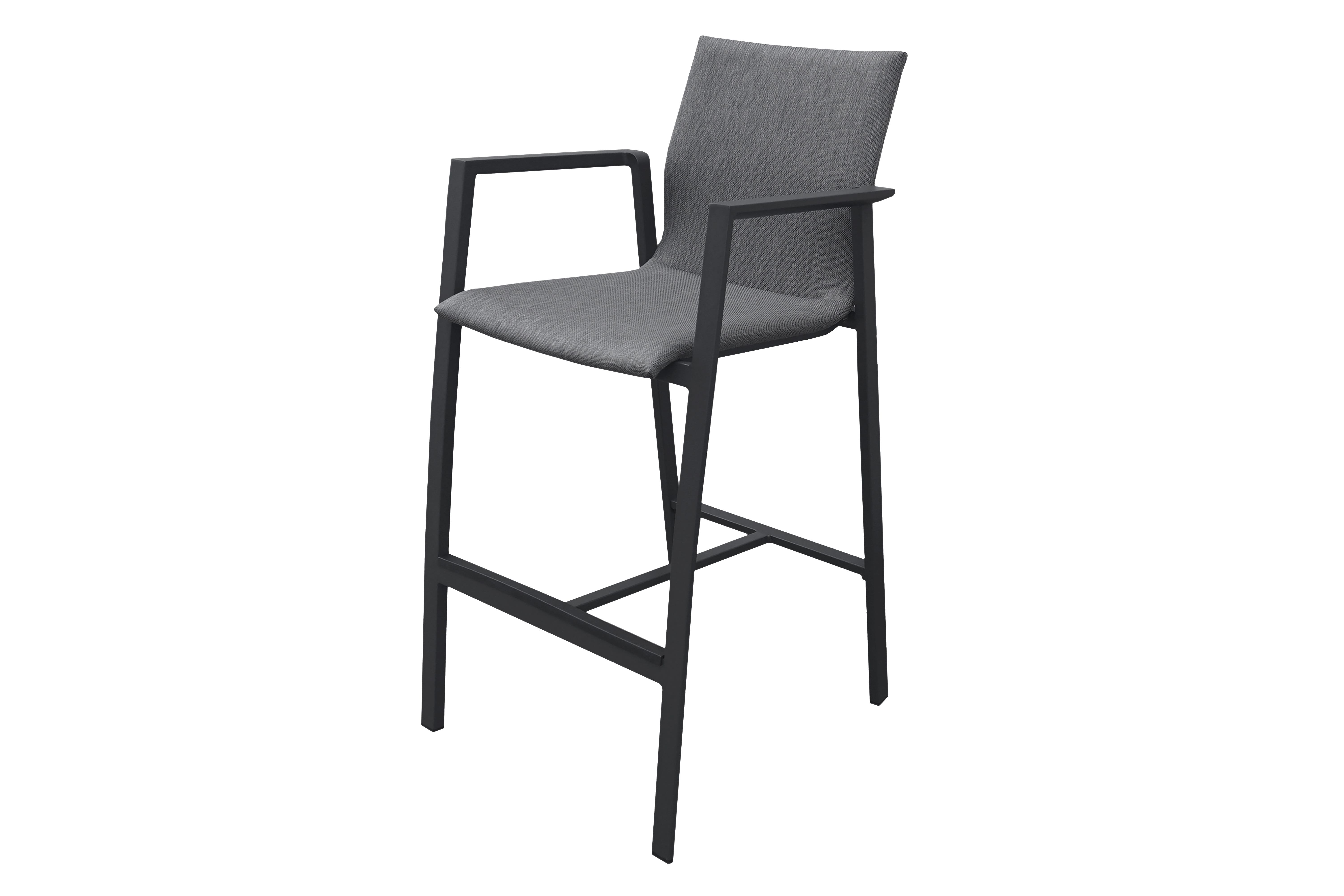 Royal Seasons Barstoel Alora Antraciet 55 x 59 x 107 cm