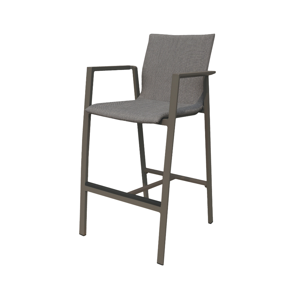 Royal Seasons Barstoel Sevilla Grijs 55 x 59 x 107 cm