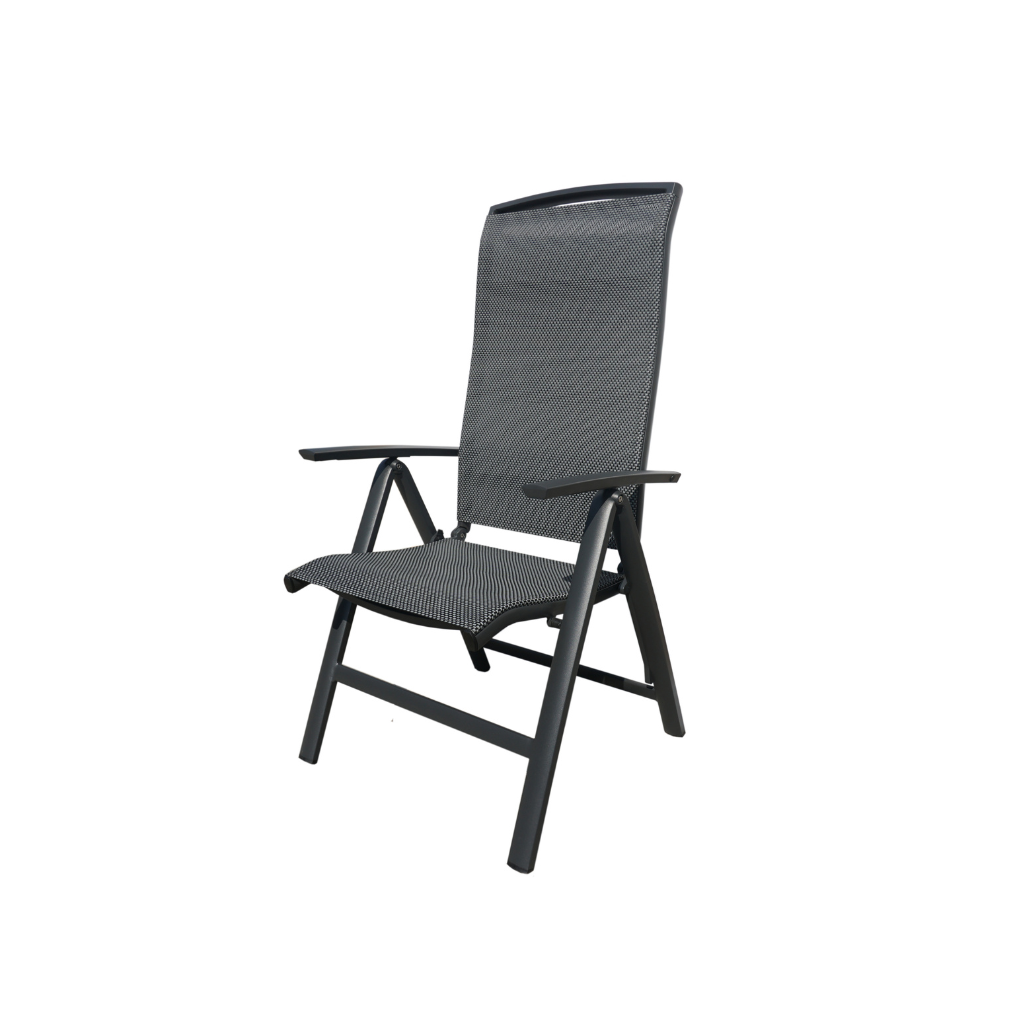 Royal Seasons Uitschuifbare Diningset 8-zits La Palma Zwart