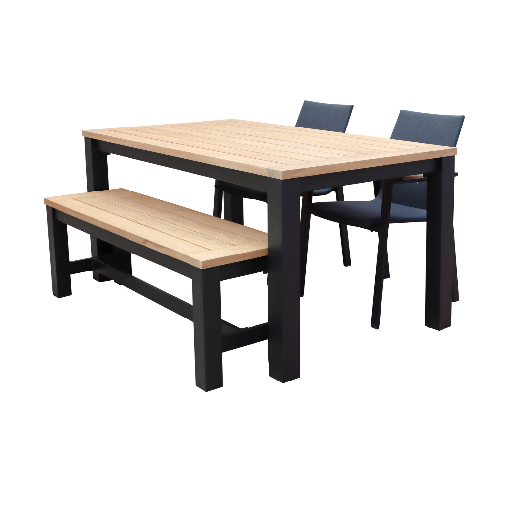 Royal Seasons Diningset Detroit Zwart