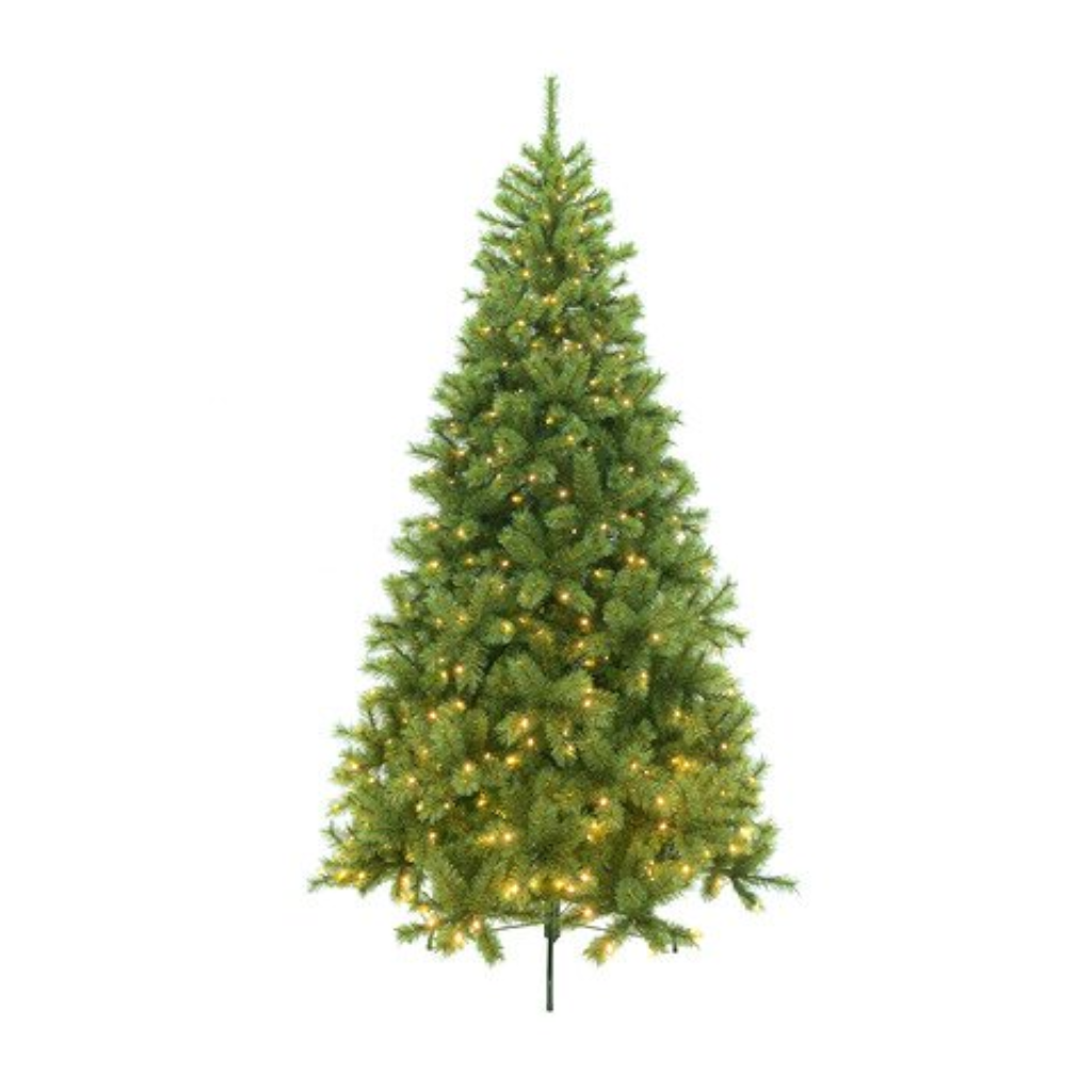 Evergreen kunstkerstboom Everest met verlichting 240 x 127 cm