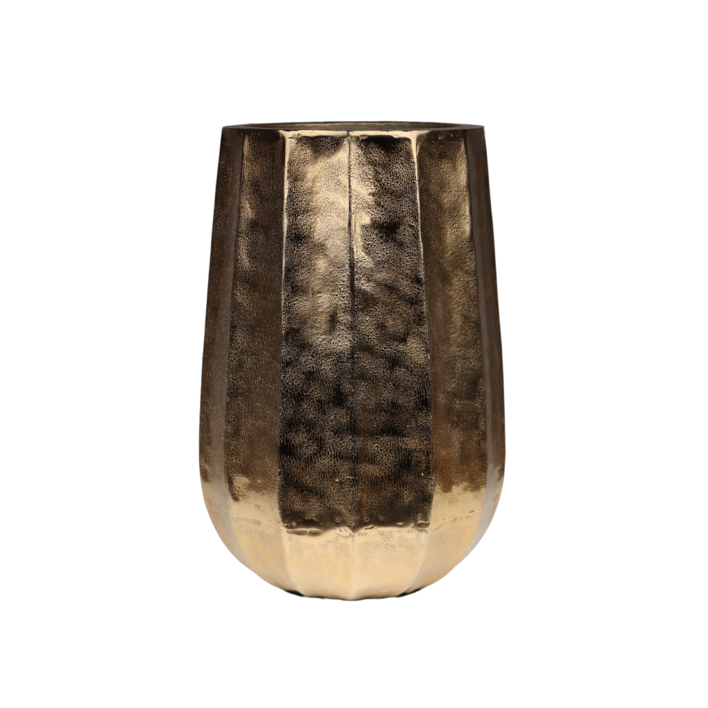 Pot aluminium brush gold 55 x 64.5 cm