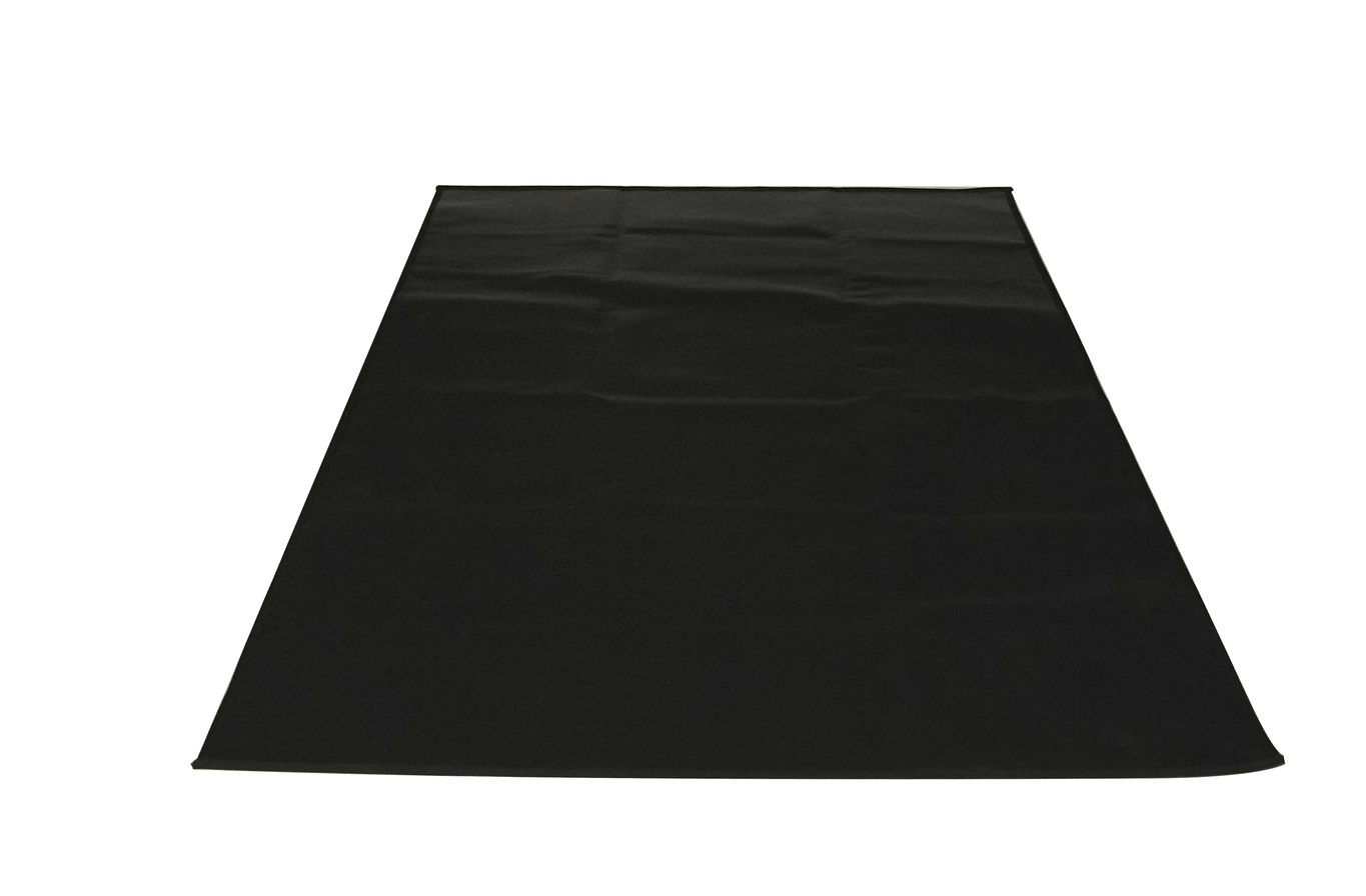 Maestro Vuurvaste Mat Zwart 120 x 60 cm