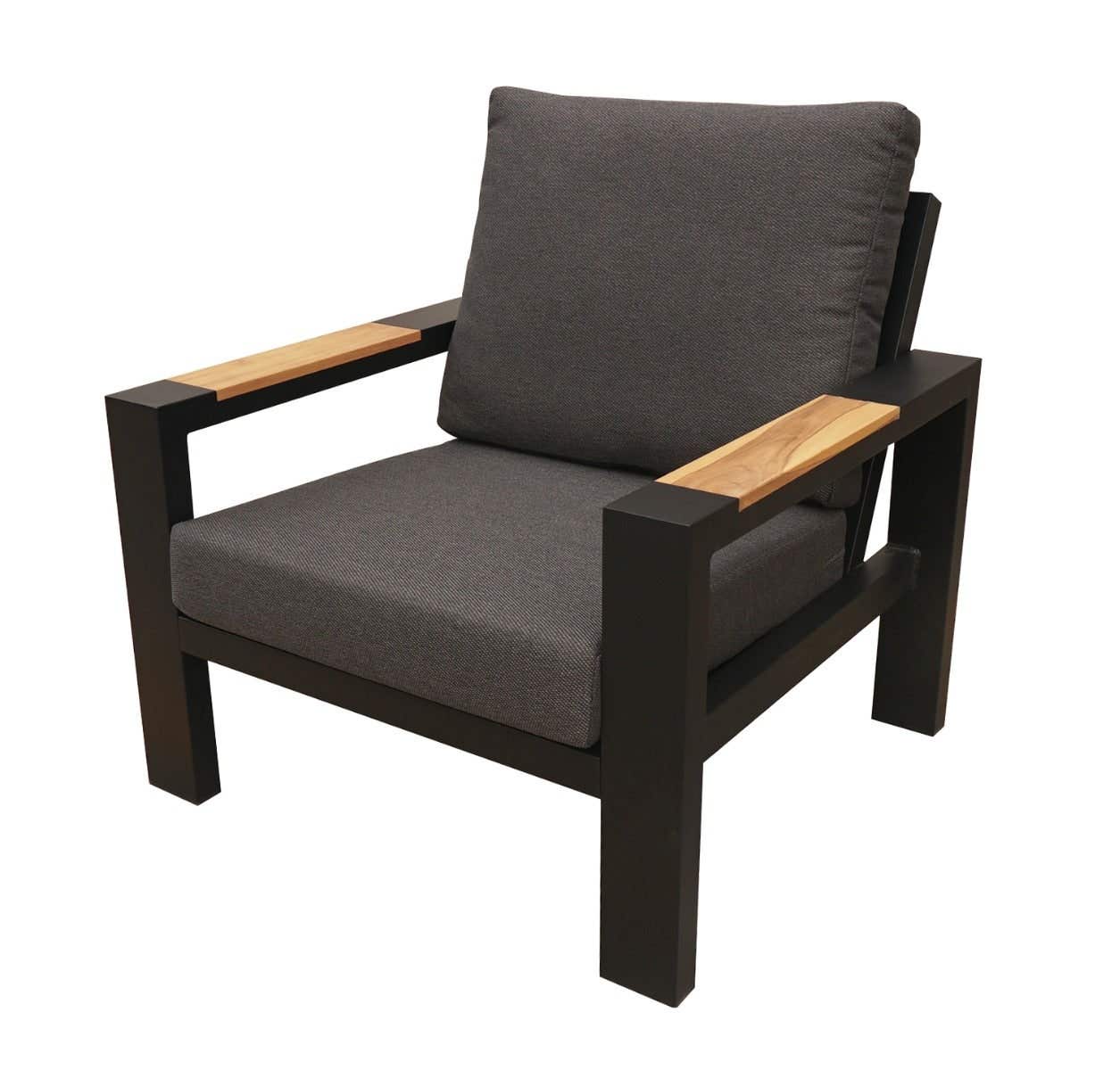 Royal Seasons Loungestoel Memphis Zwart 84 x 86 x 77 cm