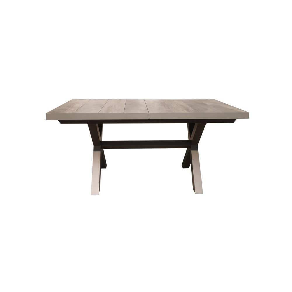Royal Seasons Uitschuifbare tafel Marbella Taupe 163/203 x 93 x 76 cm