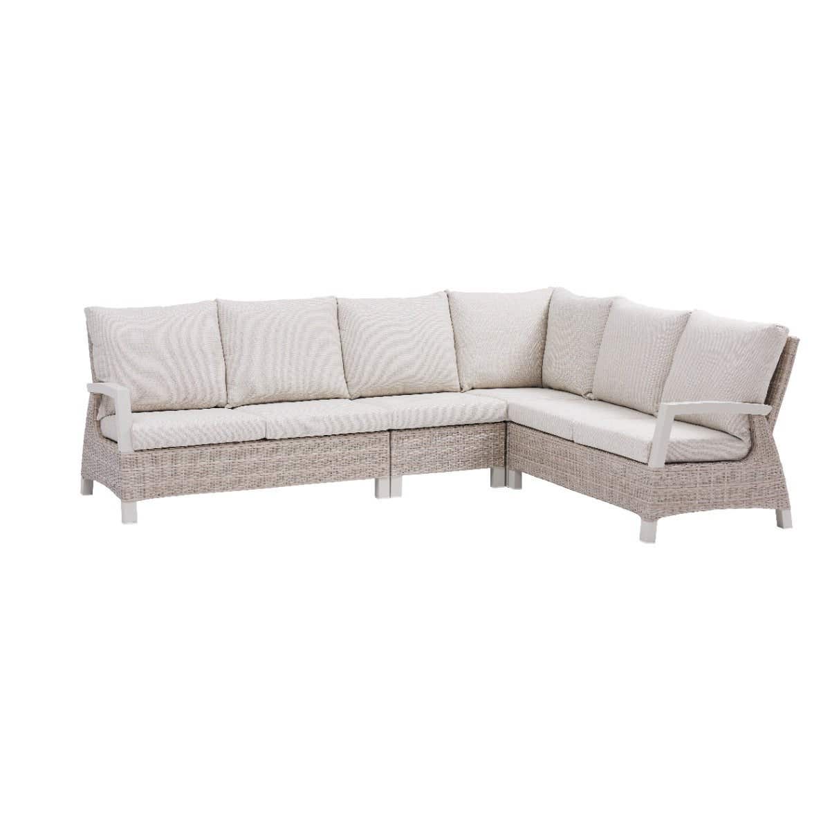 Royal Seasons Hoeklounge 6-zits Athene Beige 279 x 219 x 88 cm