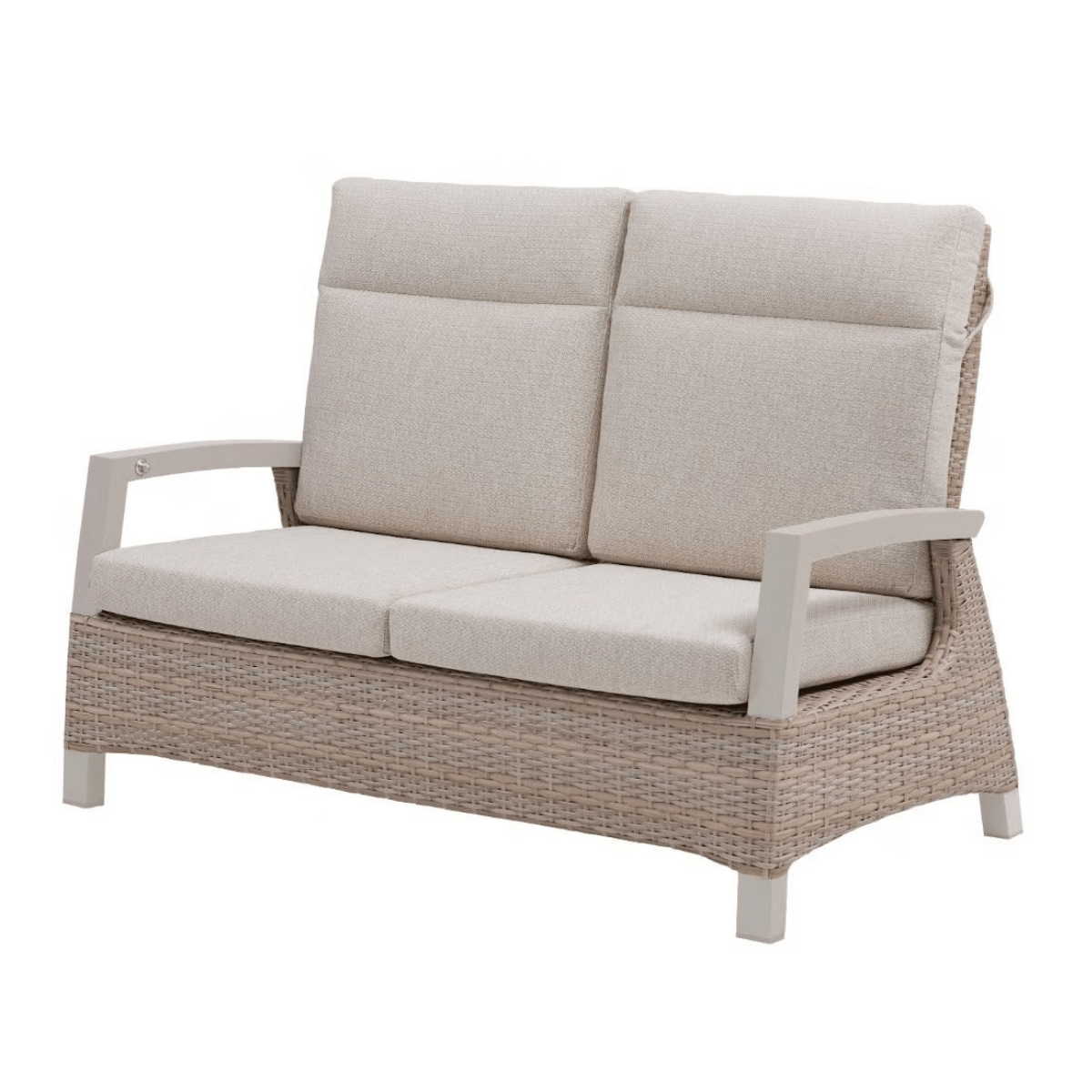 Royal Seasons Bank 2-zits Athene Beige 146 x 87 x 103 cm
