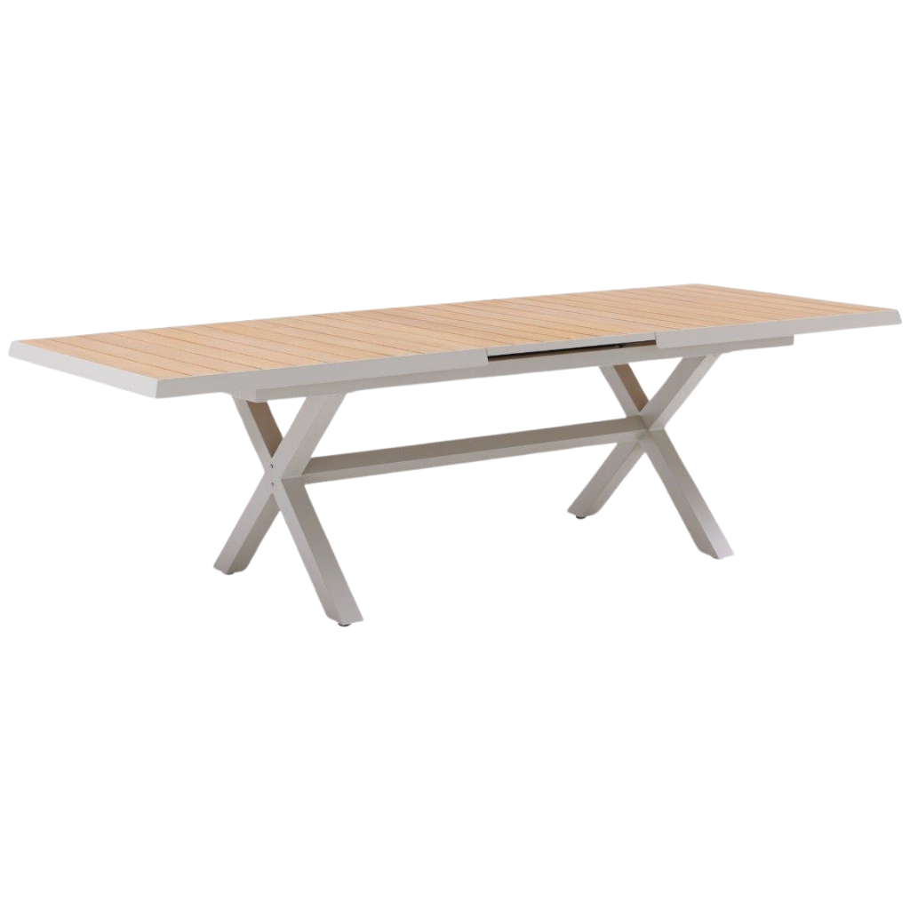 Royal Seasons Uitschuifbare tafel Bahia Beige 204/264 x 104 x 75 cm