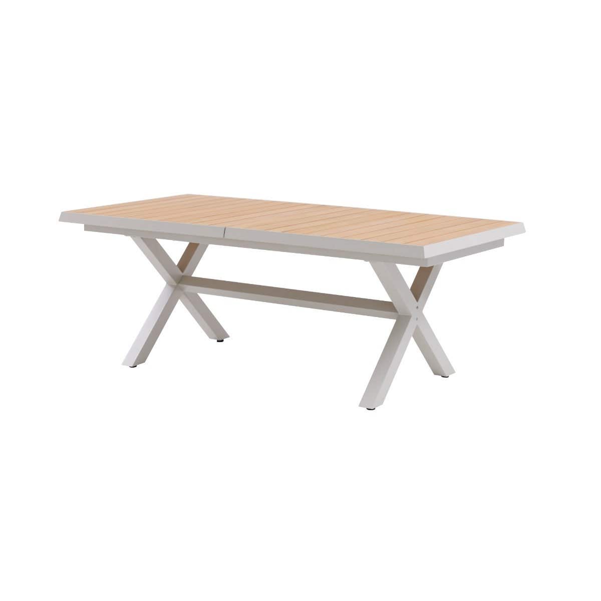Royal Seasons Uitschuifbare tafel Bahia Beige 204/264 x 104 x 75 cm