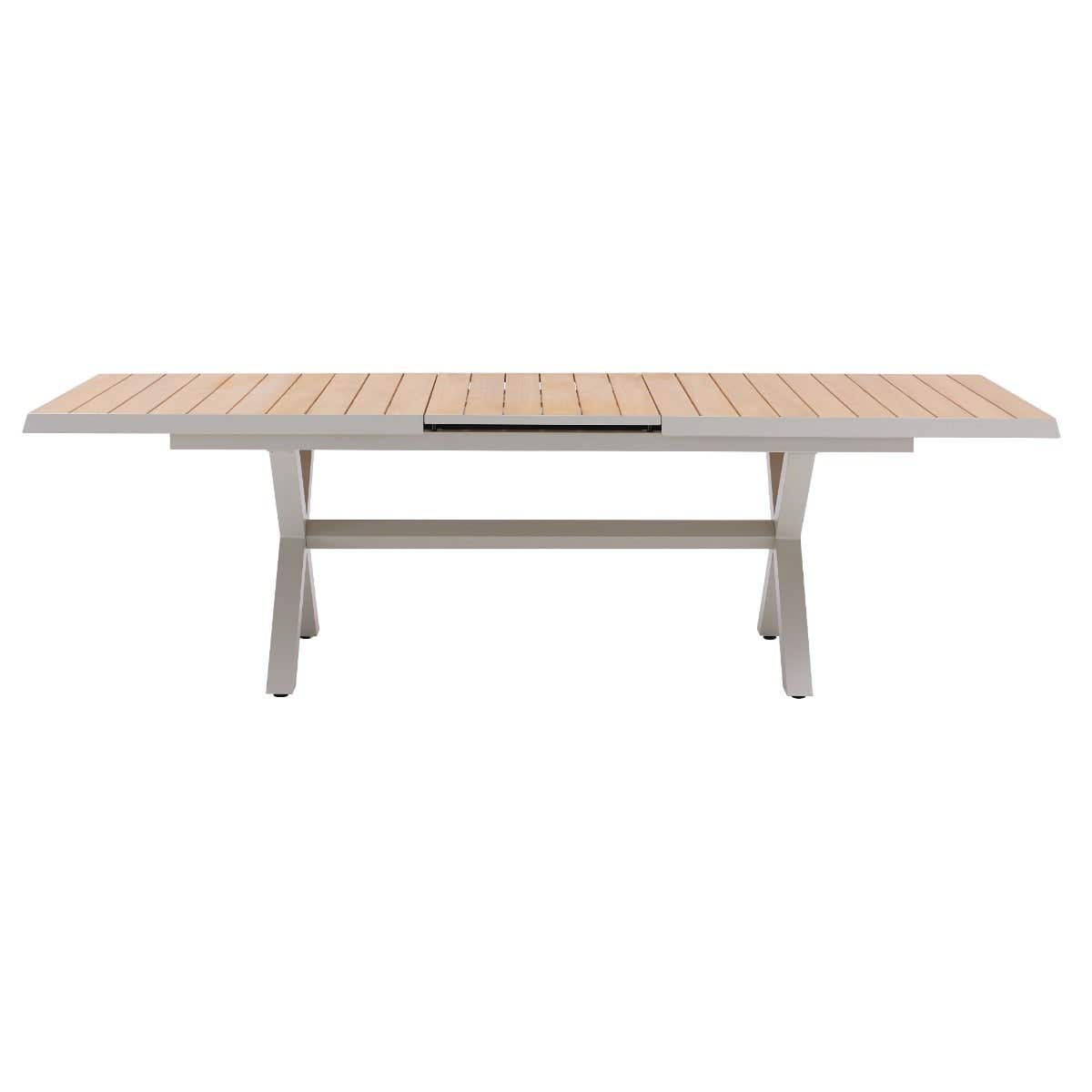 Royal Seasons Uitschuifbare tafel Bahia Beige 204/264 x 104 x 75 cm