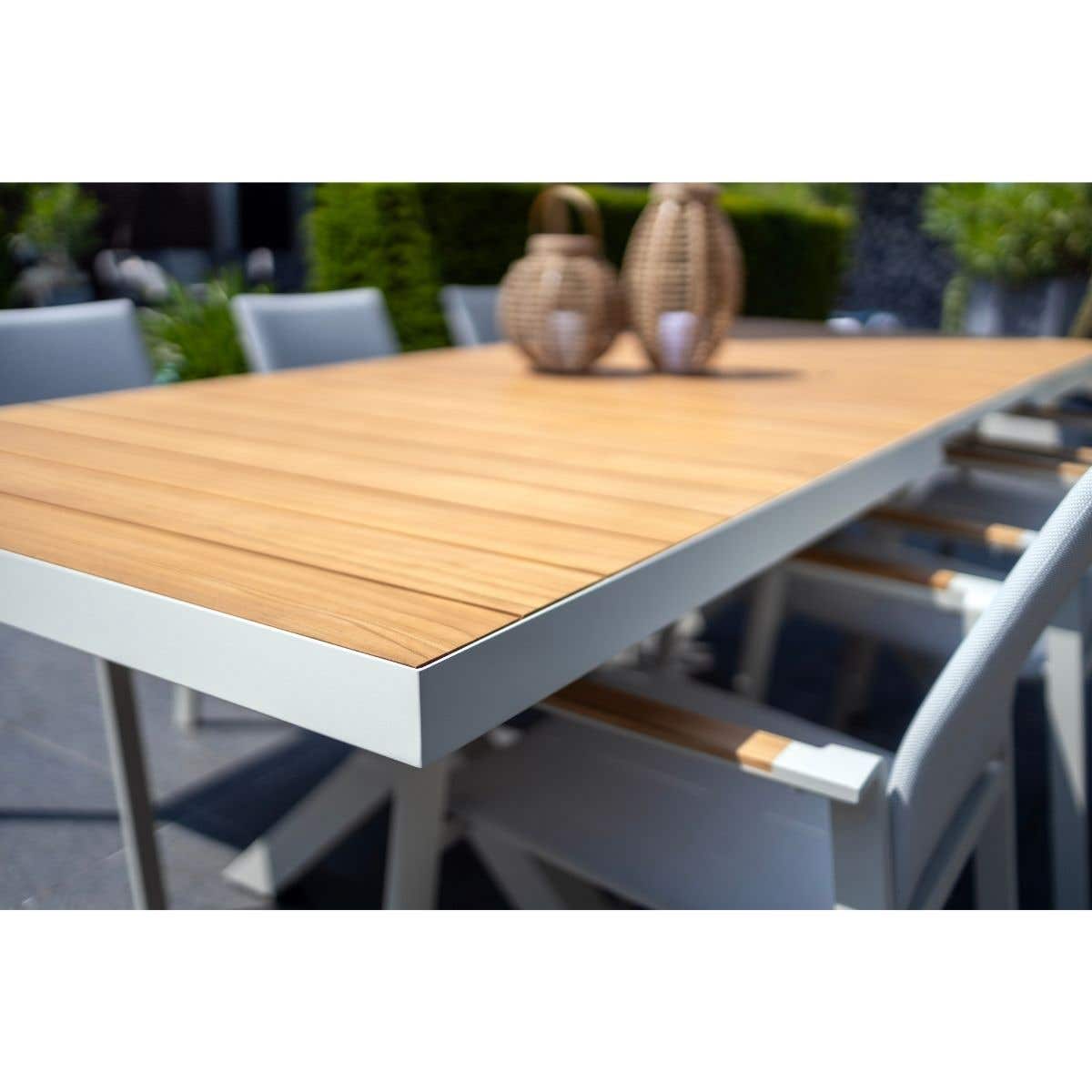 Royal Seasons Uitschuifbare tafel Bahia Beige 204/264 x 104 x 75 cm