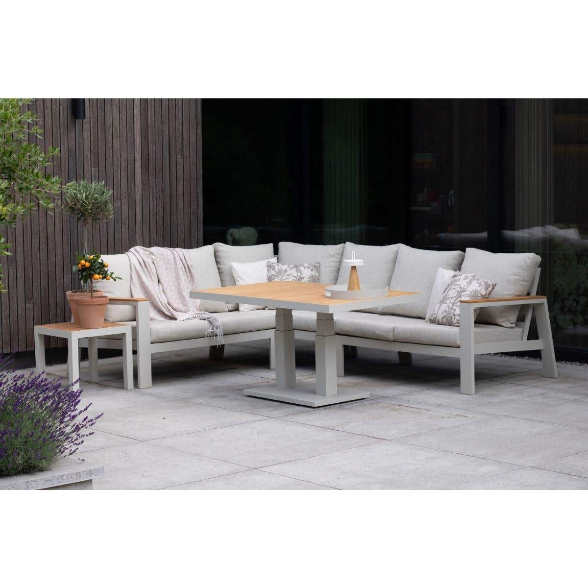 Royal Seasons Tafel Bahia Beige 140 x 85 x 49/72 cm