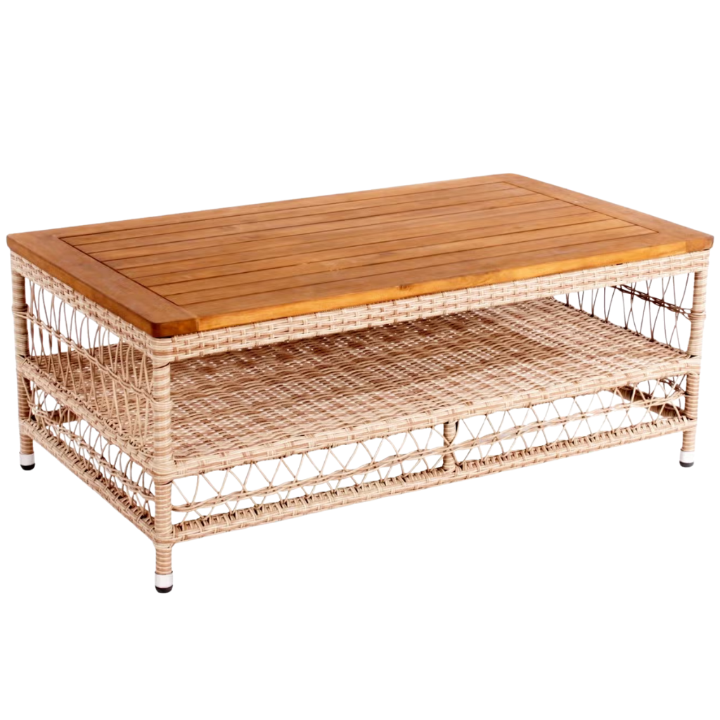 Royal Seasons Salontafel Mauritius Beige 120 x 70 x 48 cm