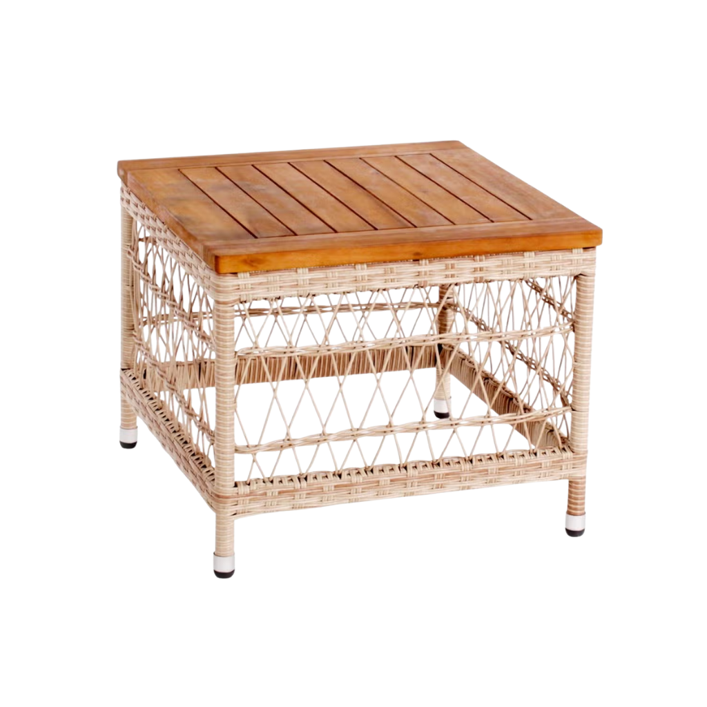 Royal Seasons Sidetable Mauritius Beige 60 x 60 x 48 cm