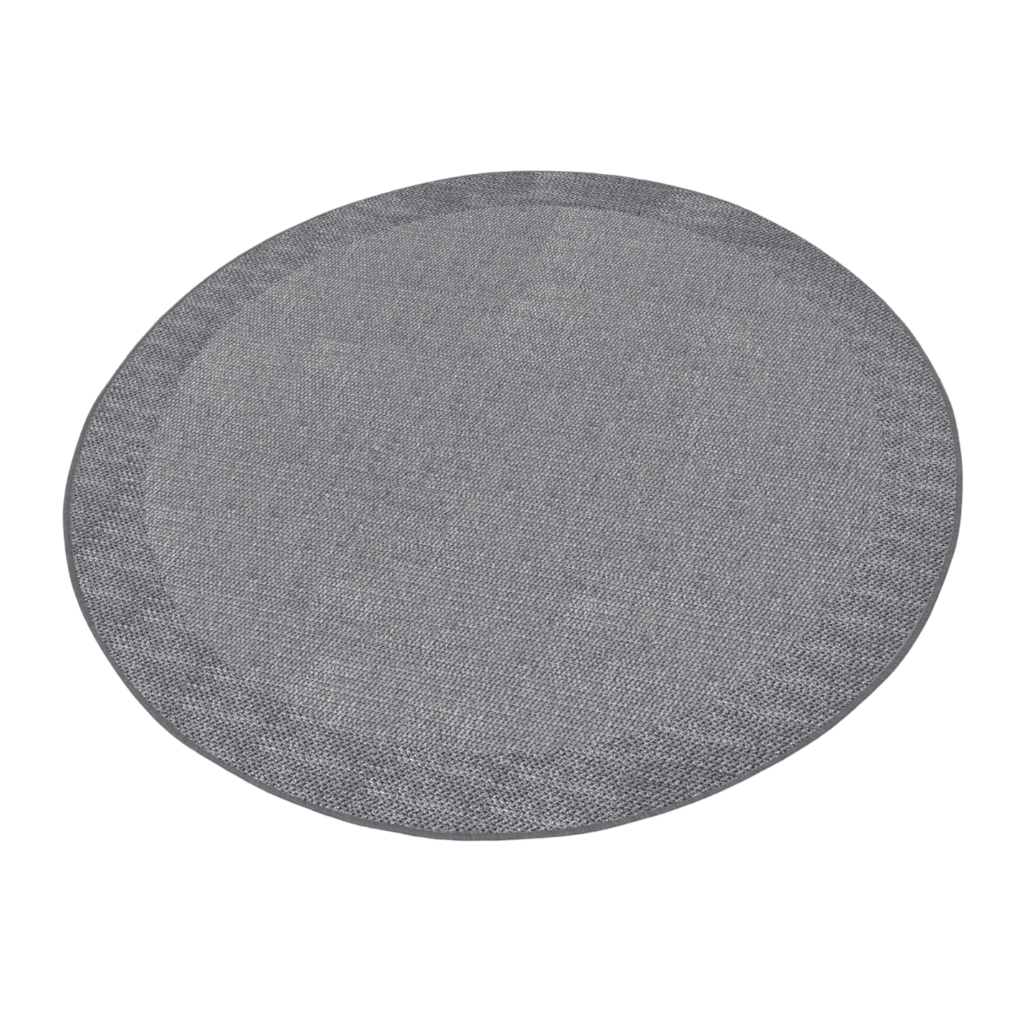 Outdoor vloerkleed black D 180 cm