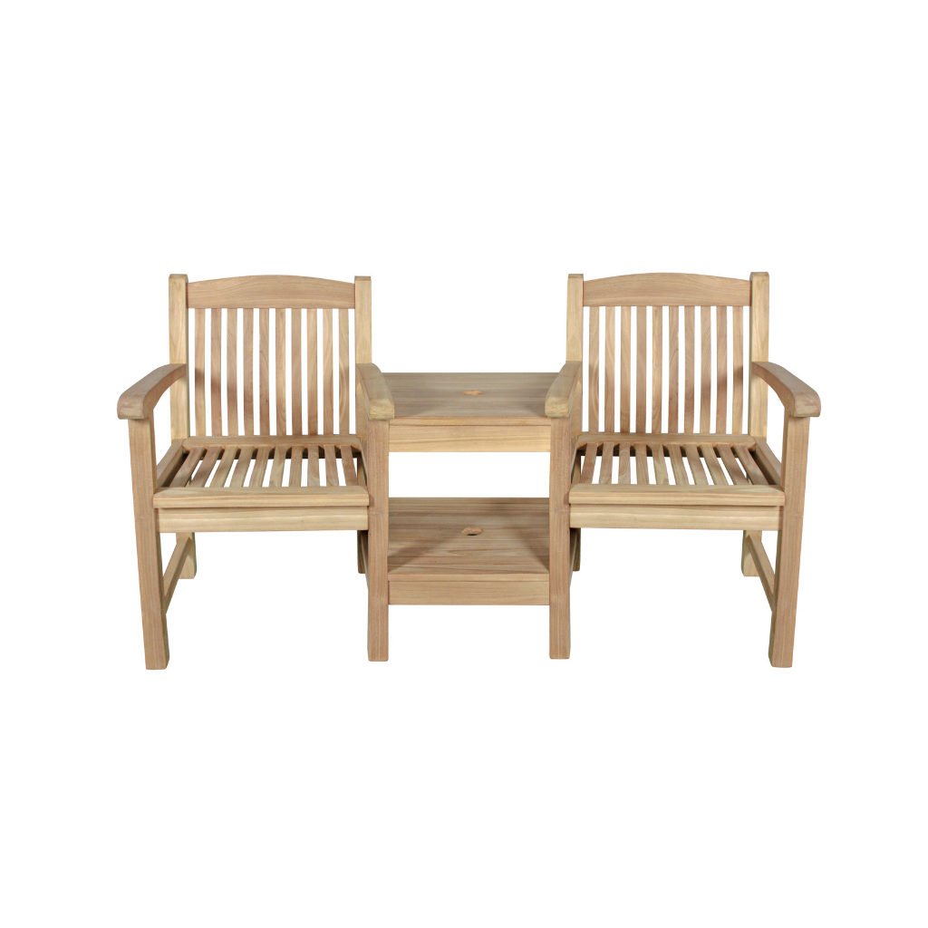 Timber Bolton tête-a-tête bank 170 cm