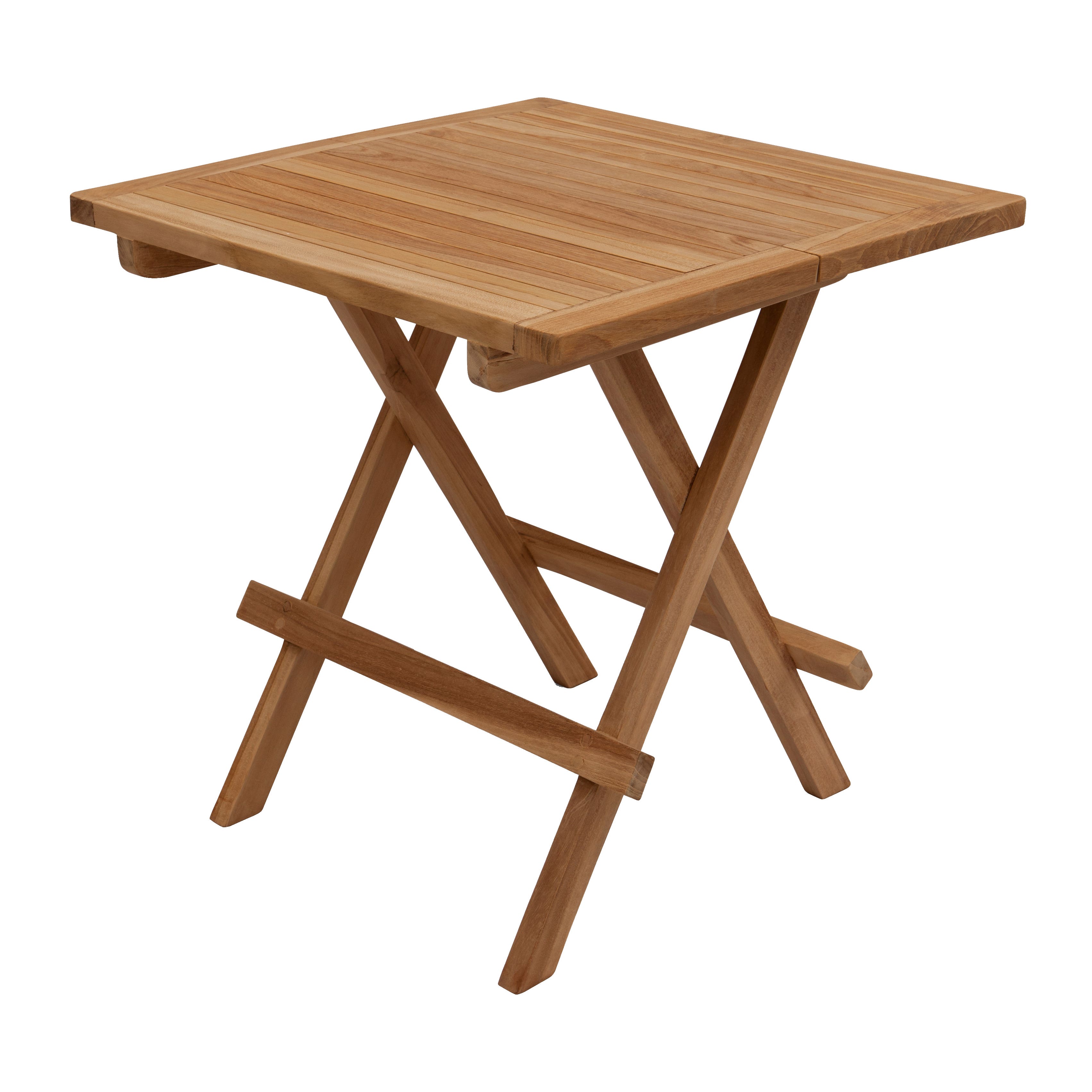 Timber Klaptafel York Naturel 50 x 50 x 50 cm