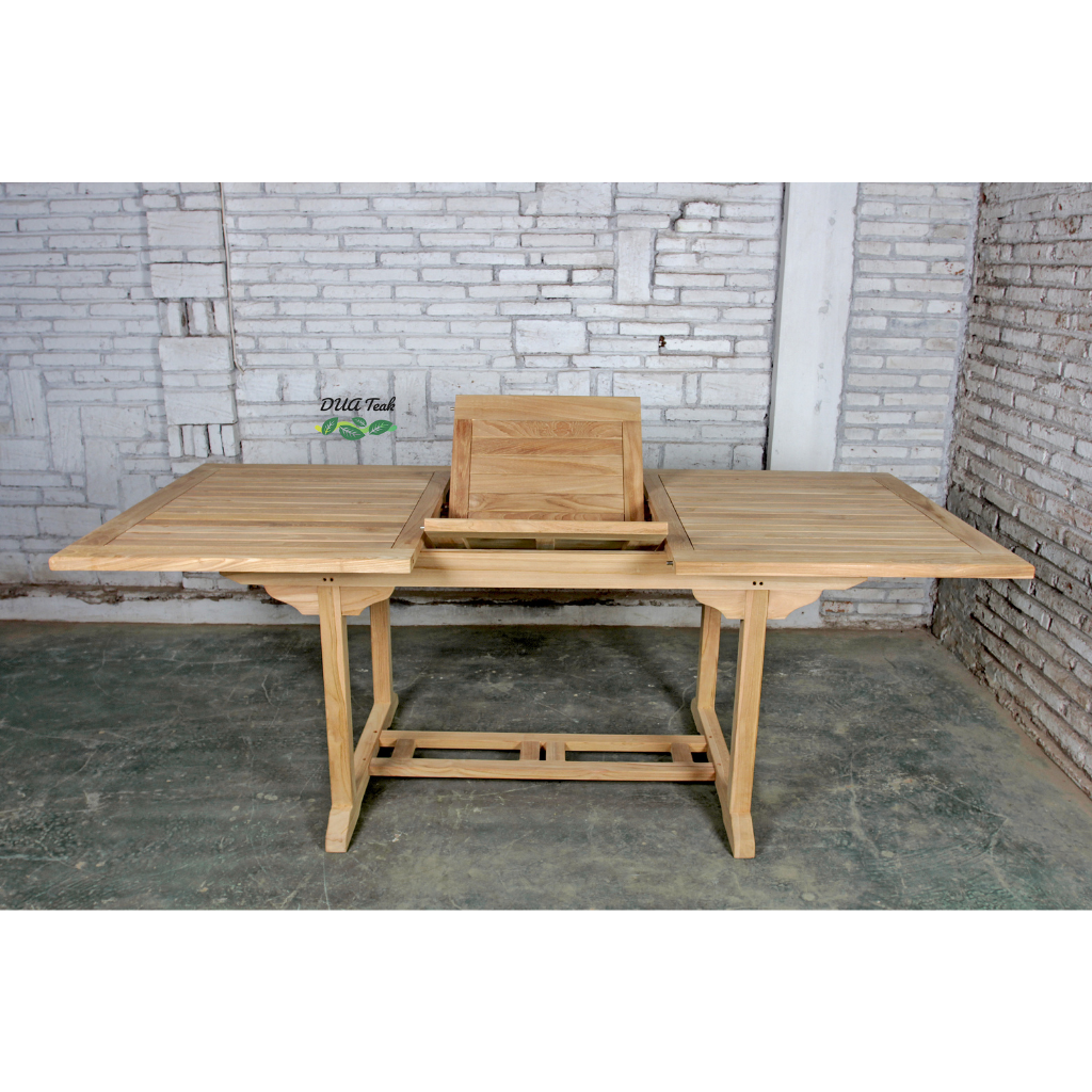 Timber Verstelbare Tafel Nottingham Naturel 150/200 x 90 x 74 cm