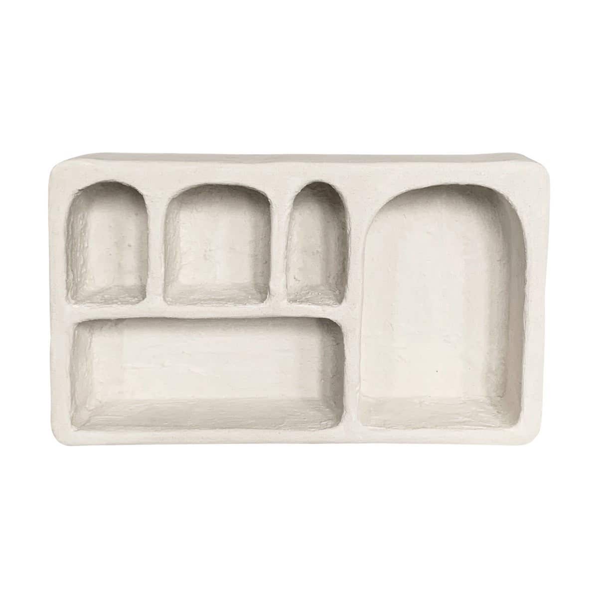 24Seven Muurkast Flintstone Wit 80 x 48 x 18 cm