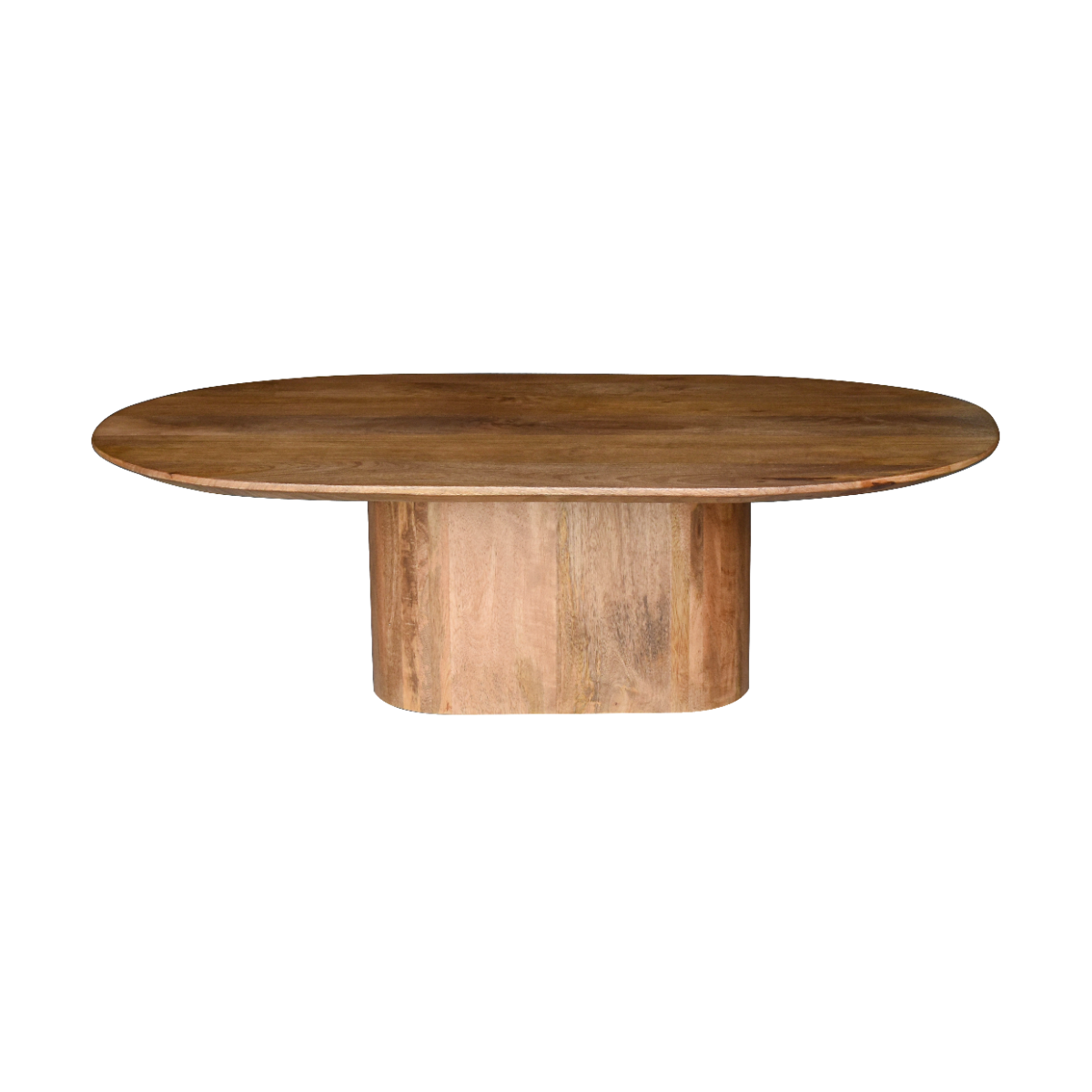 24Seven Salontafel Hamar ovaal oak 120 x 70 x 35 cm