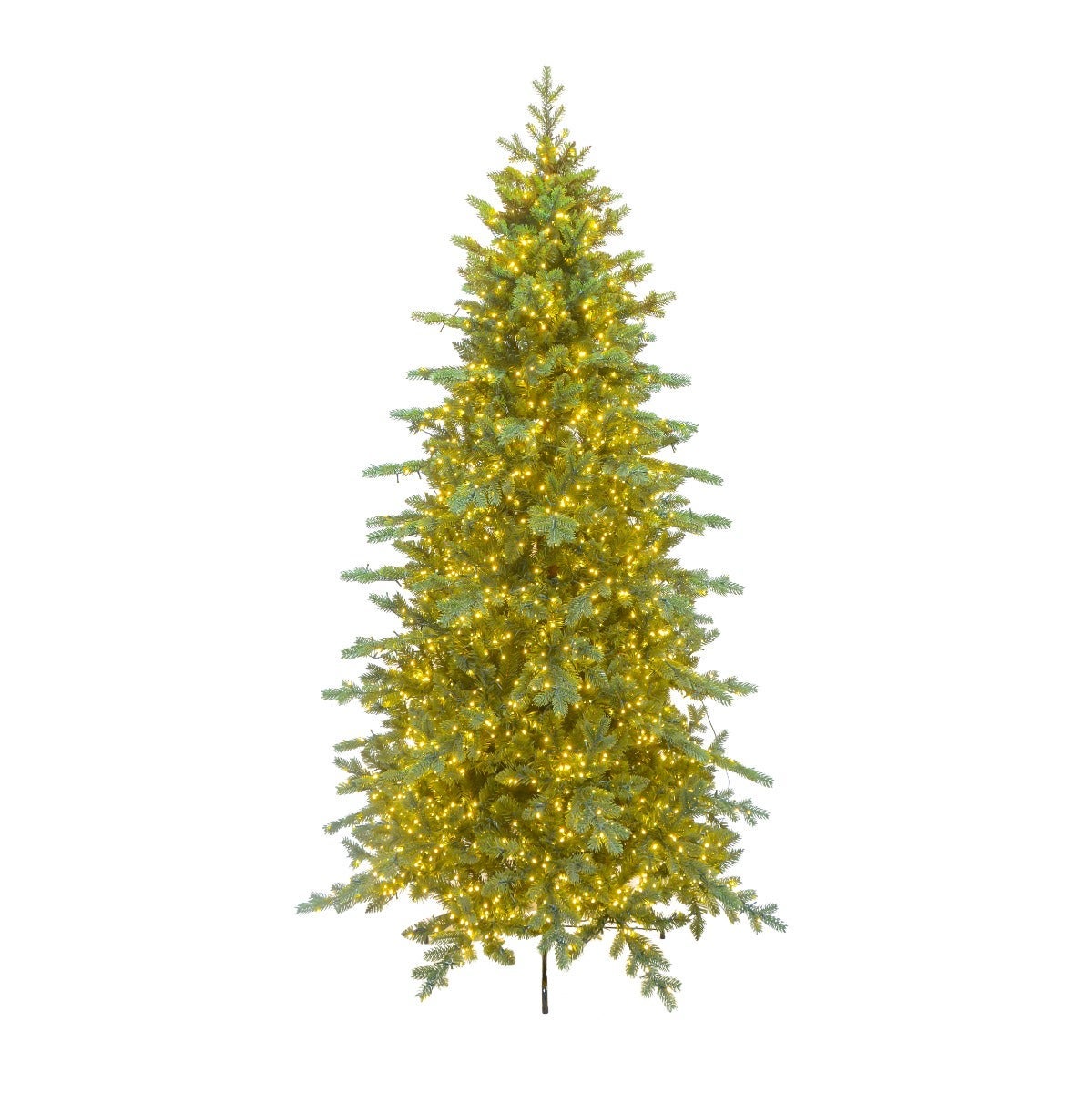 Evergreen kunstkerstboom Janga premium met verlichting 180 x 125 cm