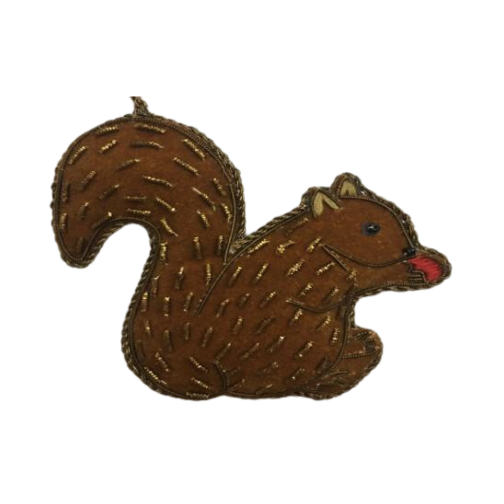 Hanger Eekhoorn geborduurd