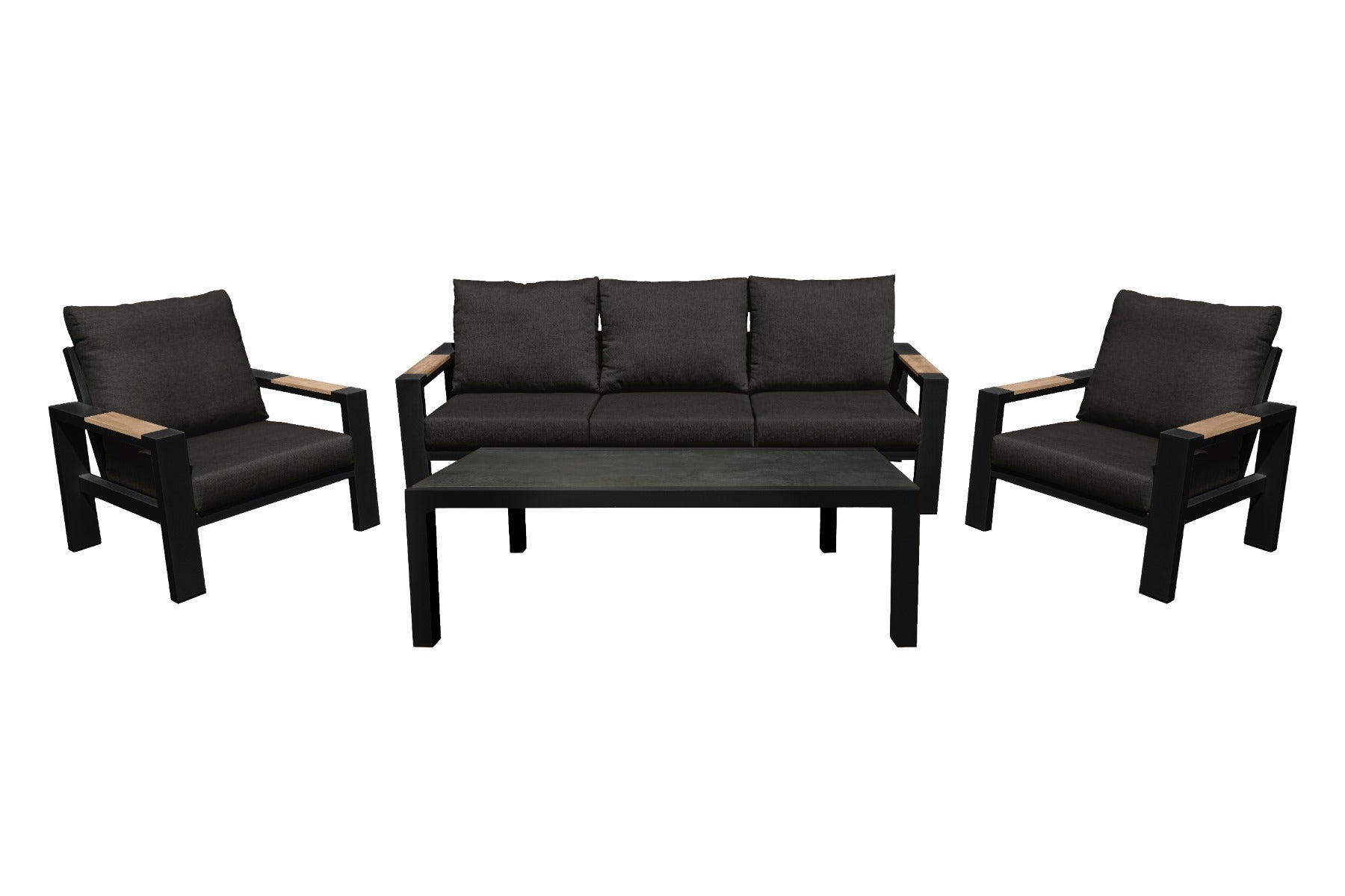 Royal Seasons Memphis loungeset keramisch tafelblad