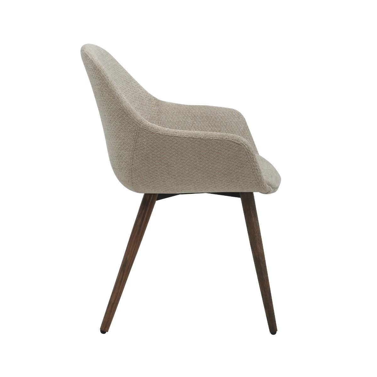 24Seven Eetkamerstoel Enzo Retro Creme 58 x 61 x 84 cm