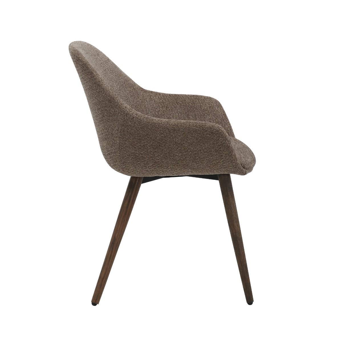 24Seven Eetkamerstoel Enzo Retro Grijs 58 x 61 x 84 cm