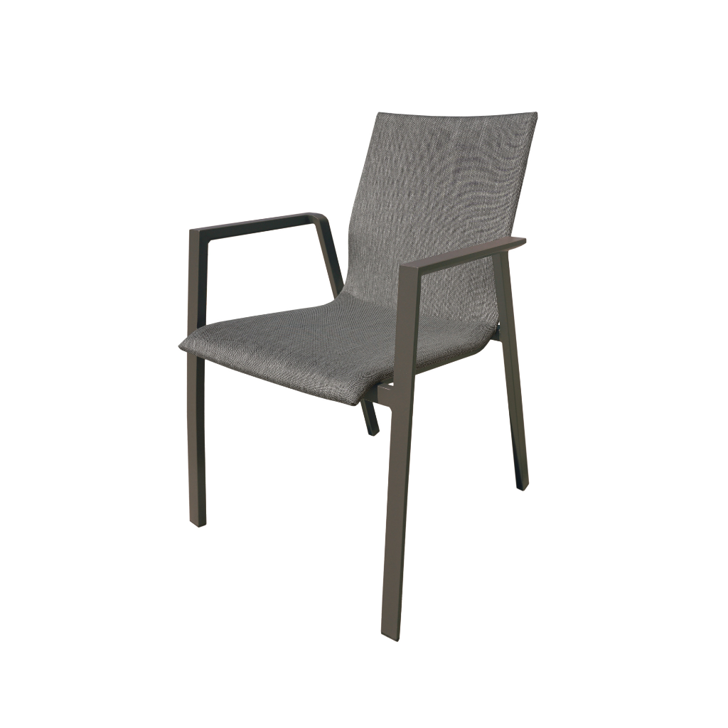 Royal Seasons Stapelstoel Sevilla Taupe 55 x 60 x 83 cm