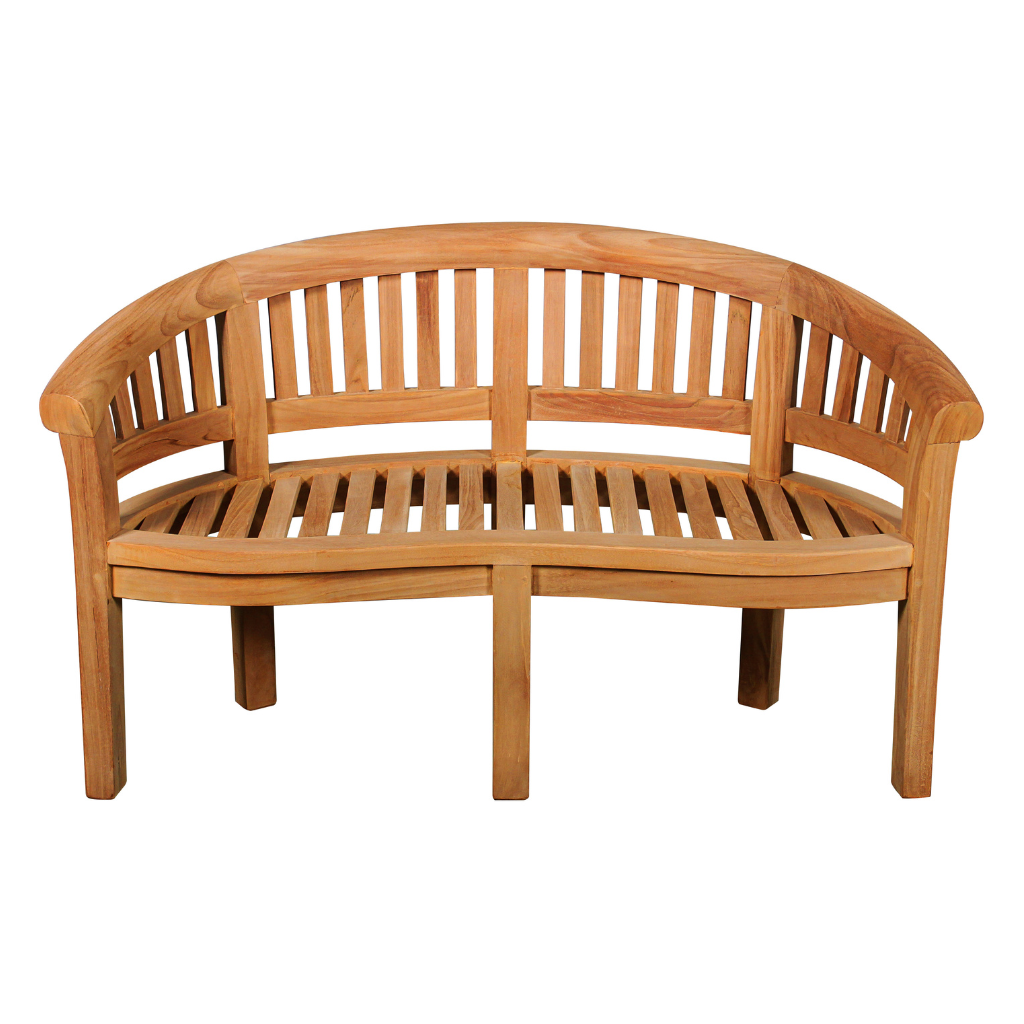 Timber Bananenbank 2-zits Musa Mini Naturel 99 x 39 x 57 cm