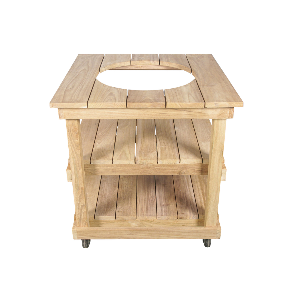 Timber Dynamite Kamado tafel met inkeping 57 cm voor kamado large