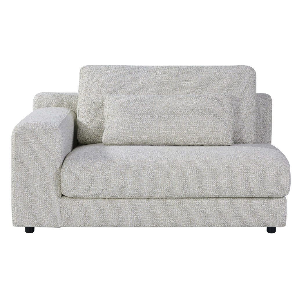 24Seven Modulaire Bank Amalfi Anderhalfzits Links Beige 107 x 140 x 86 cm