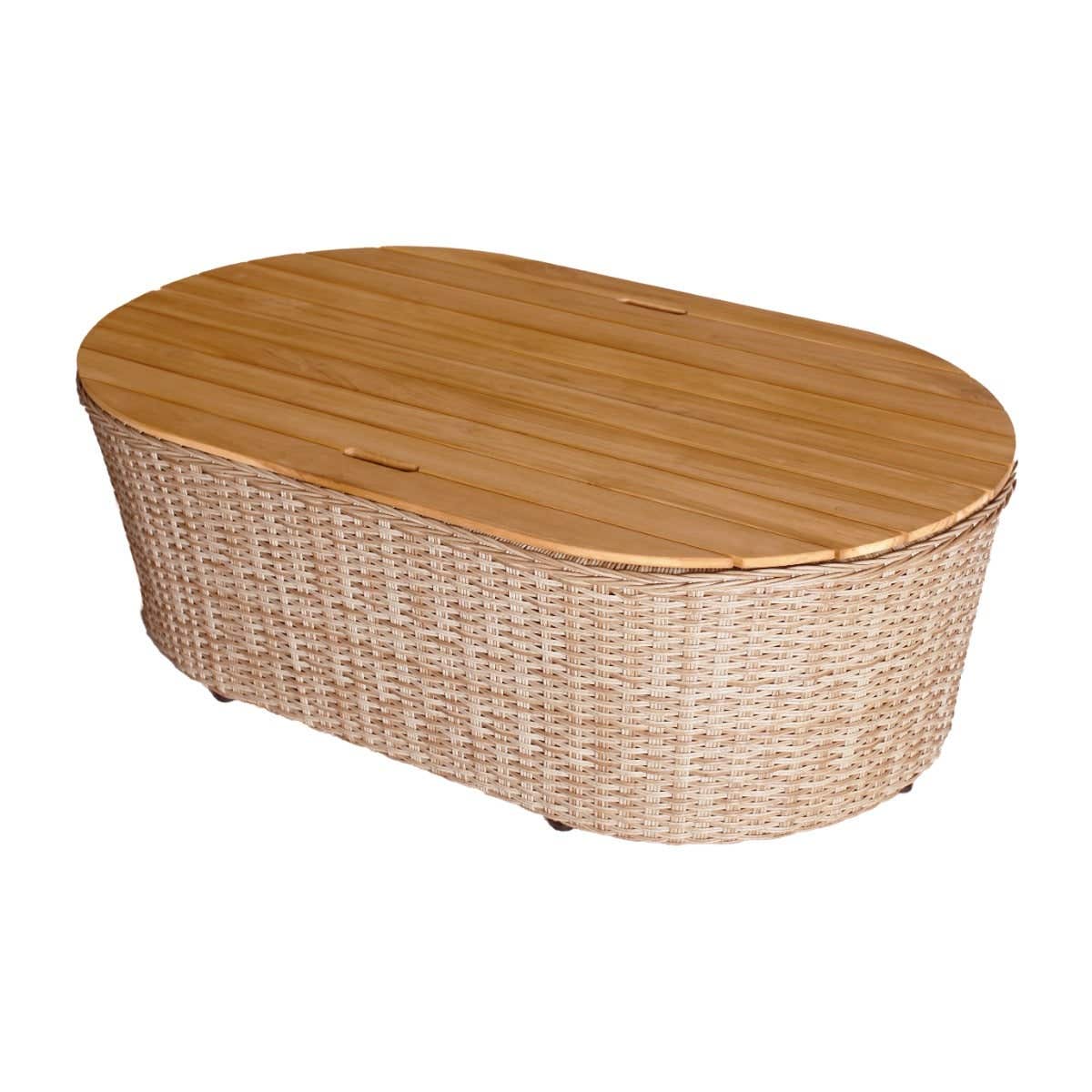 Royal Seasons Salontafel Zanzibar Beige 120 x 70 x 38 cm