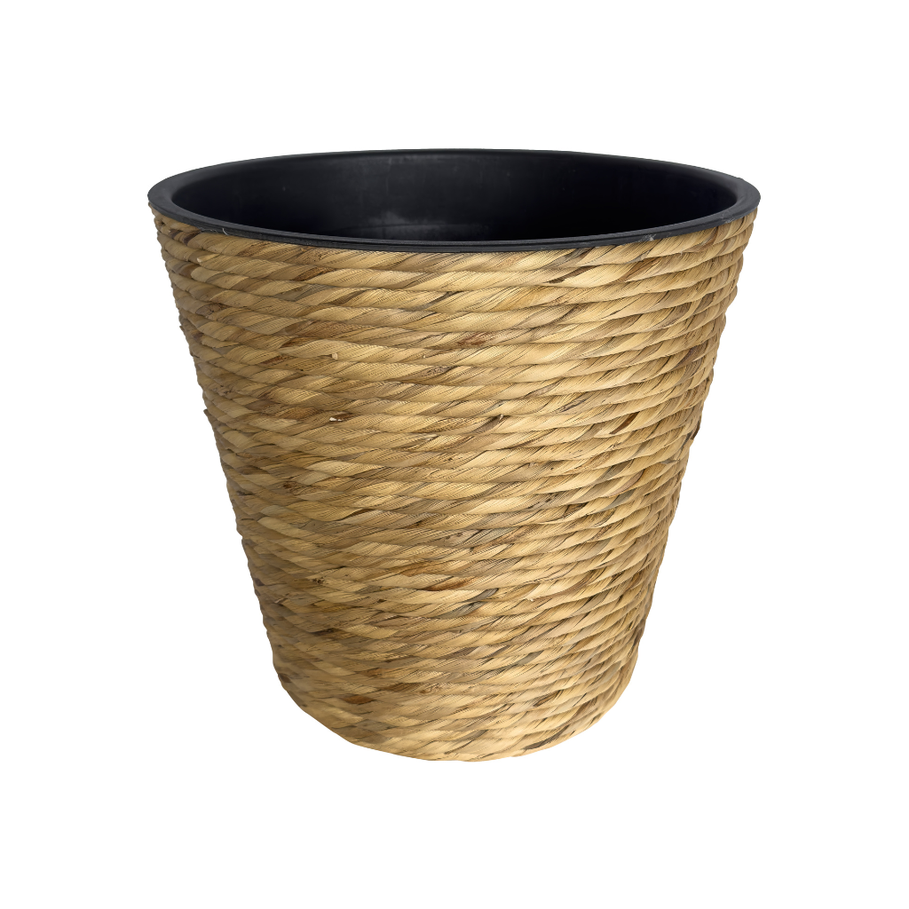 Pot twisted weave natural D 42 x H 38
