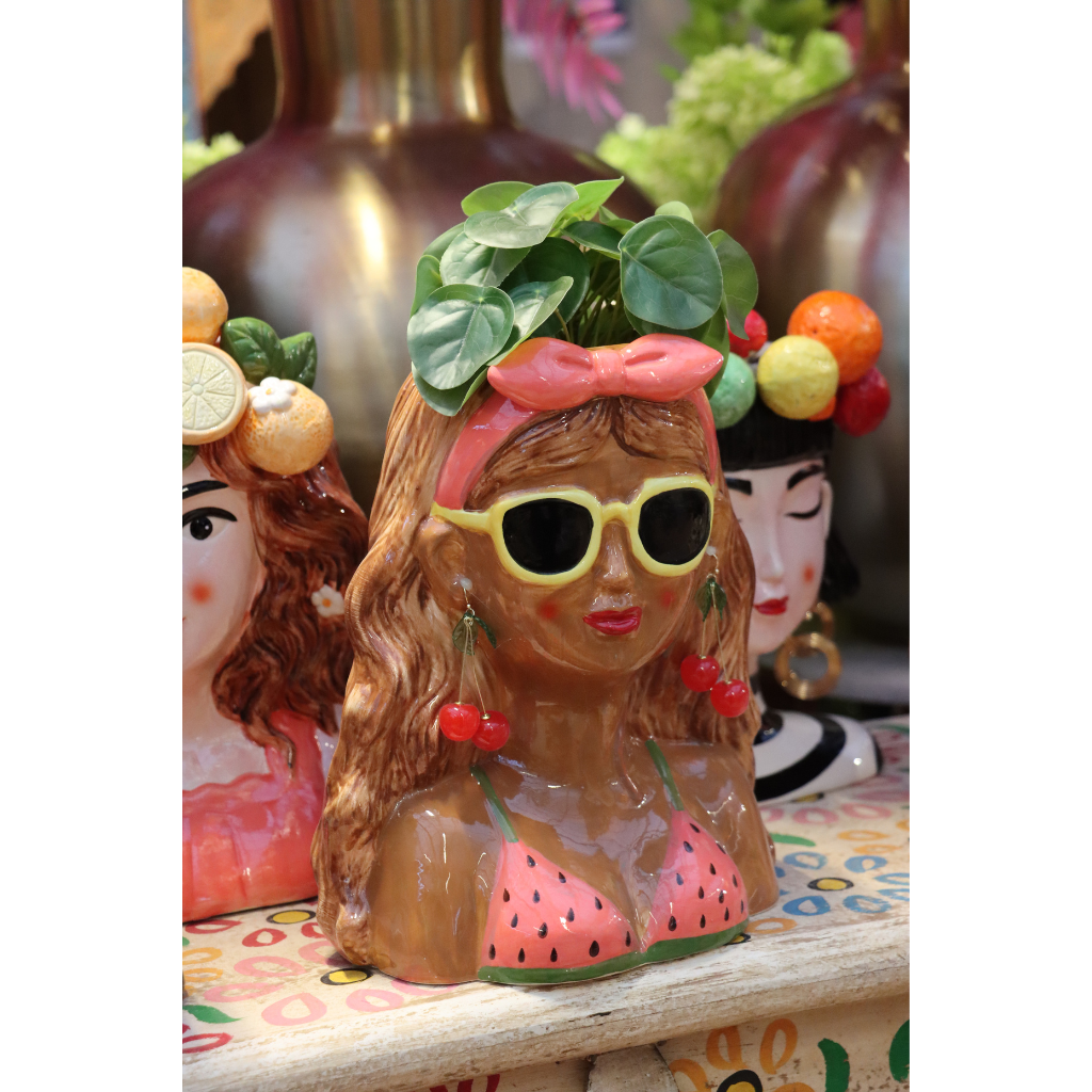 Bloempot summer strawberry 26 cm