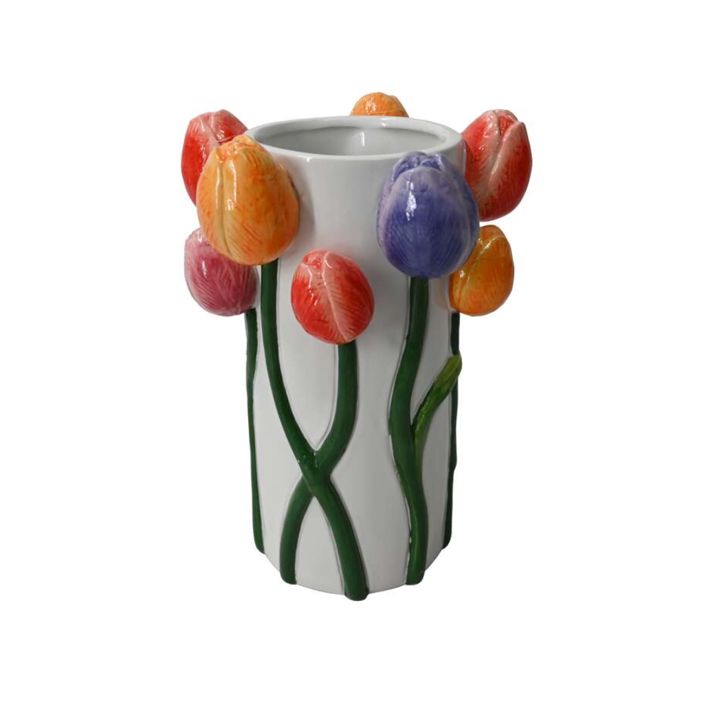 Vaas tulips 17 x 23 cm
