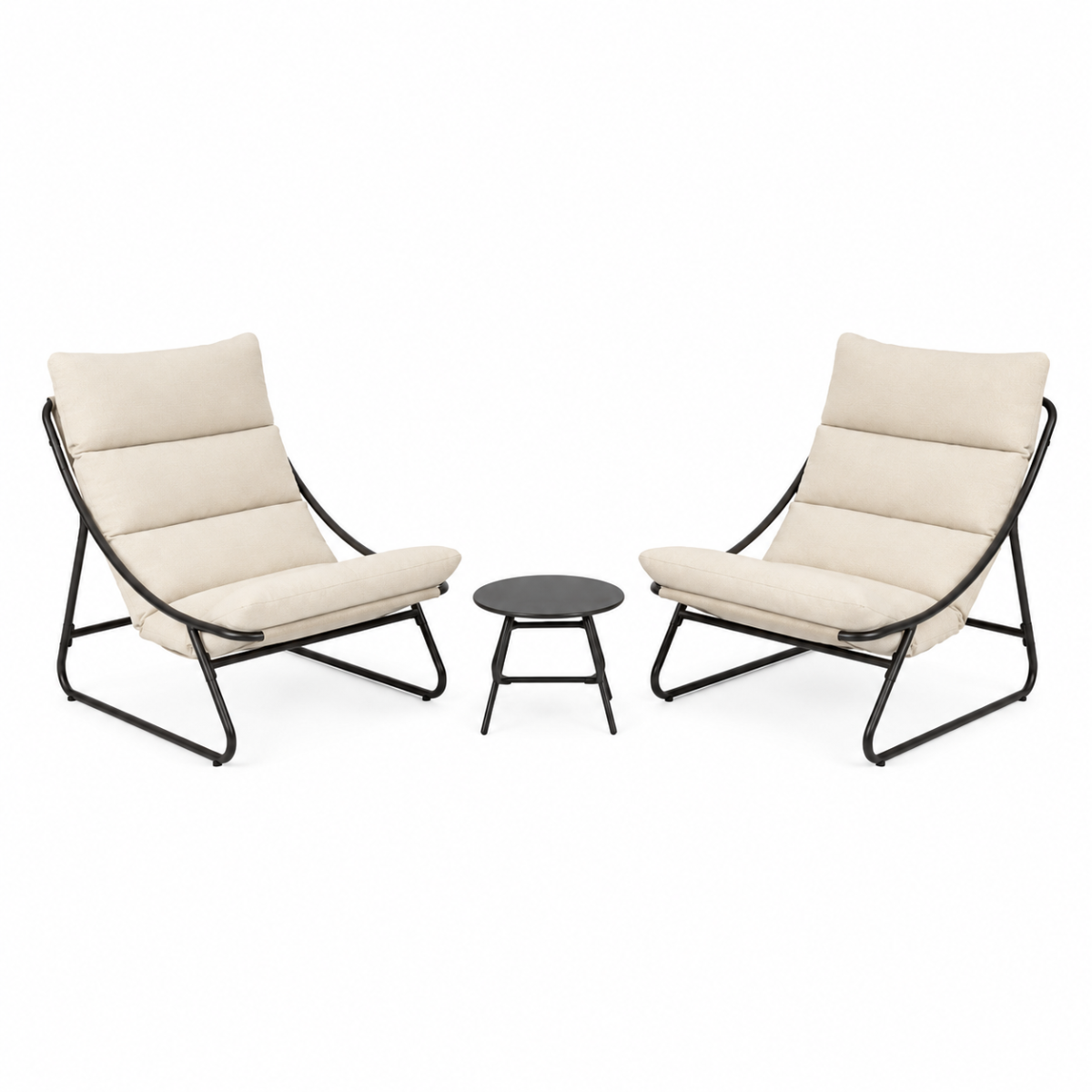 Ease up Loungeset 2-zits Lazize Antraciet