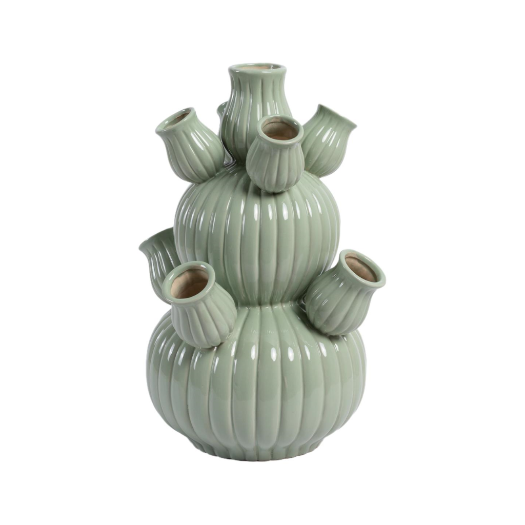 Tulpenvaas sage green 30 x 40 cm