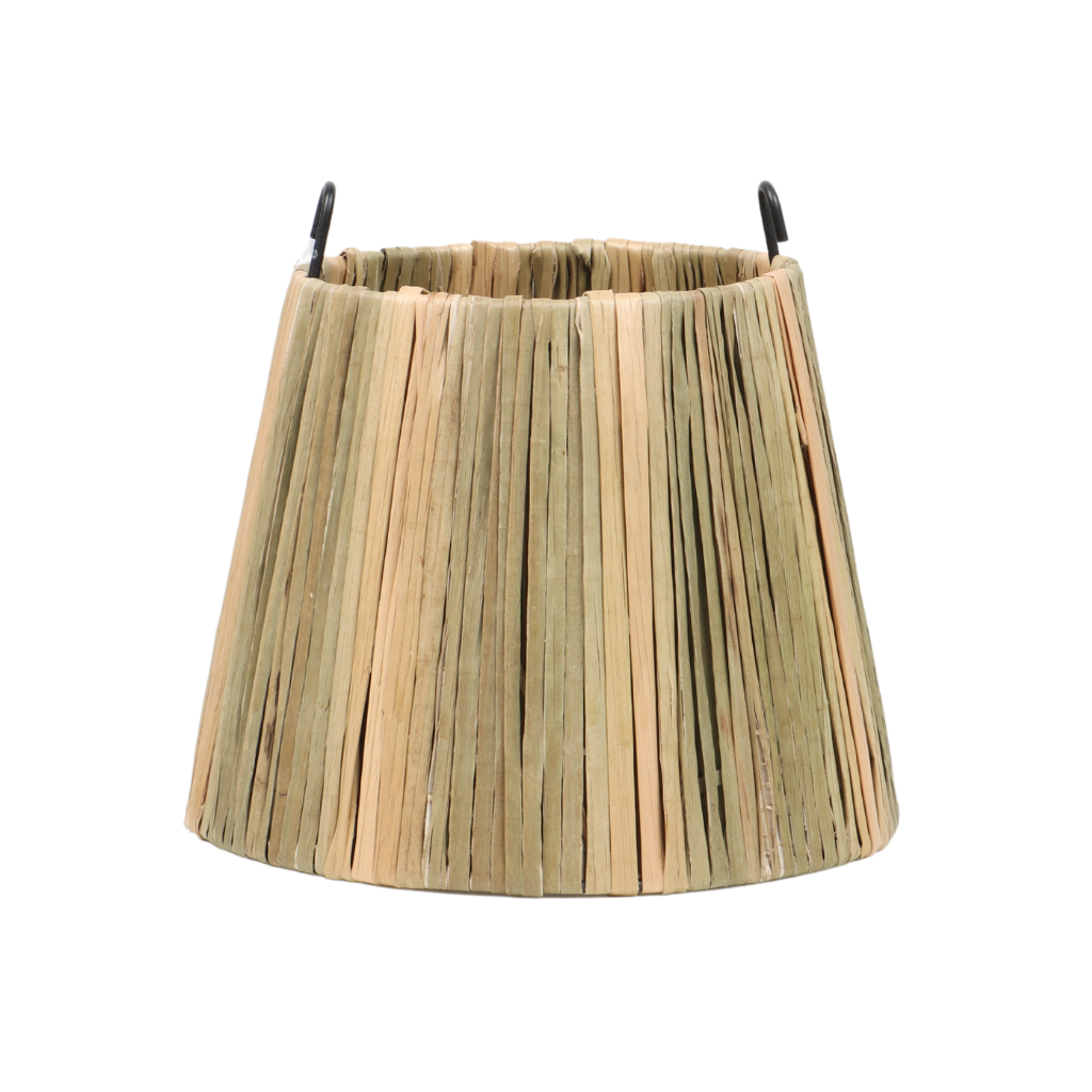 Lampenkapje riet 14 x 11 cm